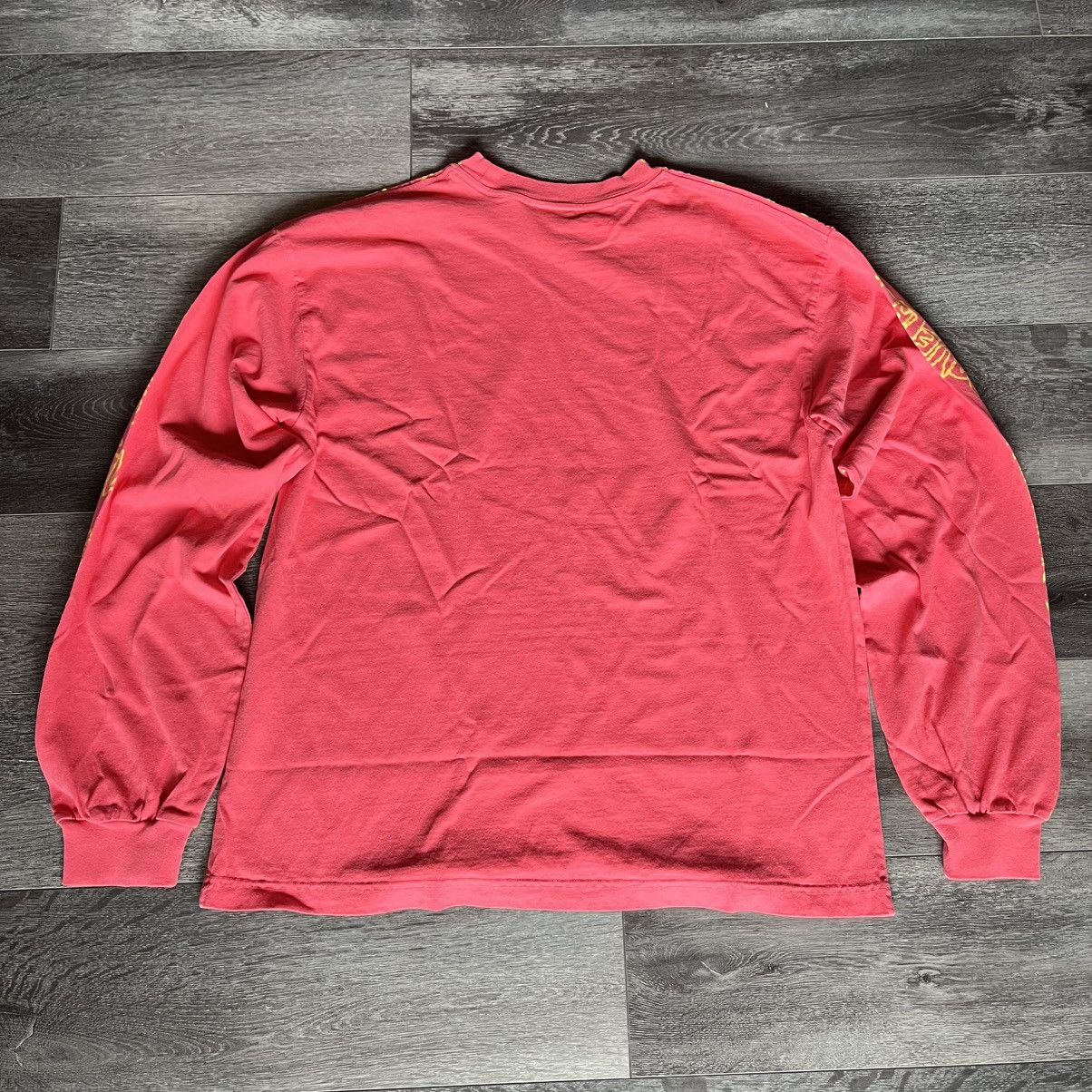 Drain Gang × Sad Boys Fakemink Etna Vera Vela All Over Print Long Sleeve Pink Tee Size US L / EU 52-54 / 3 - 2 Thumbnail