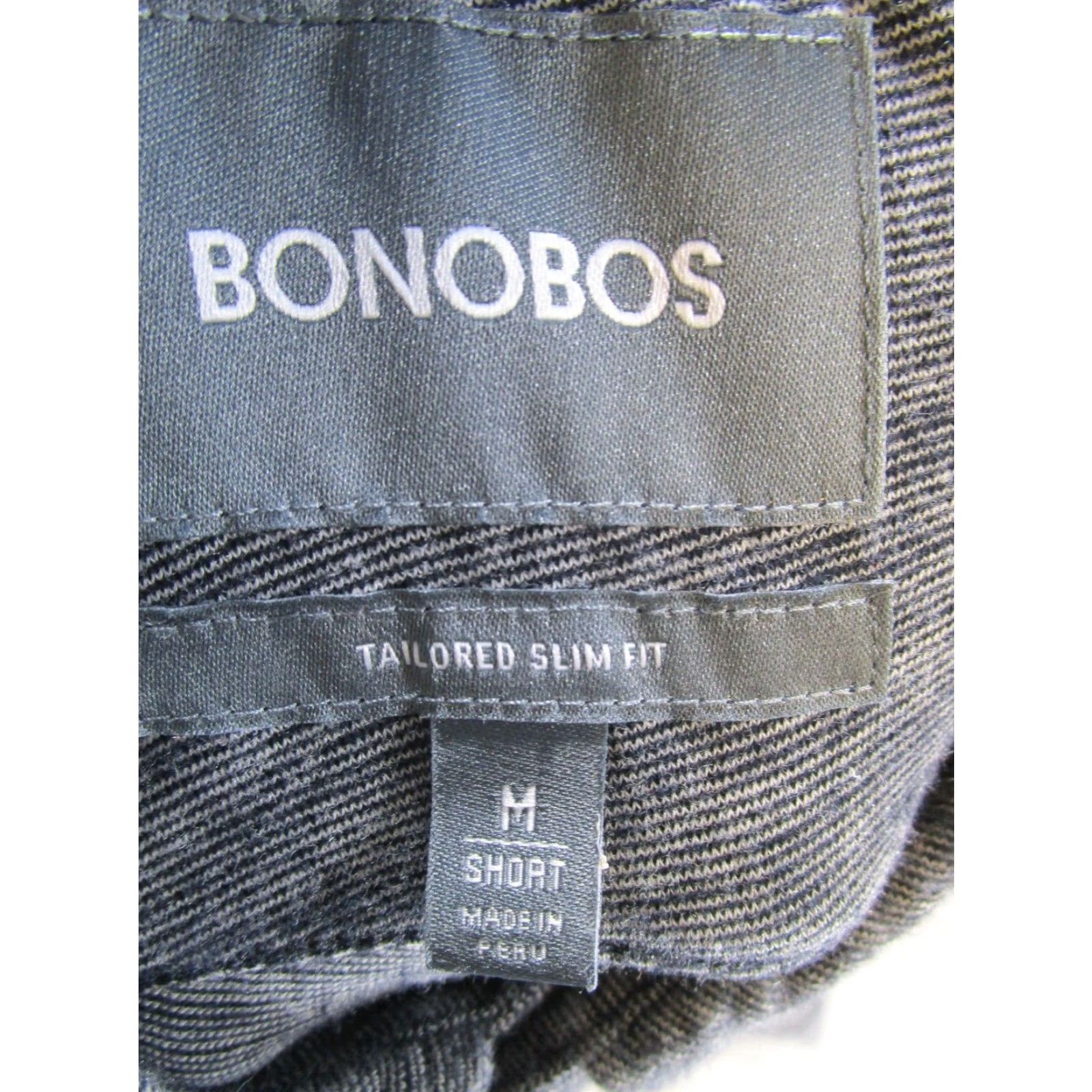 Bonobos Bonobos Polo Shirt Mens Medium Gray Cotton Size US M / EU 48-50 / 2 - 3 Thumbnail