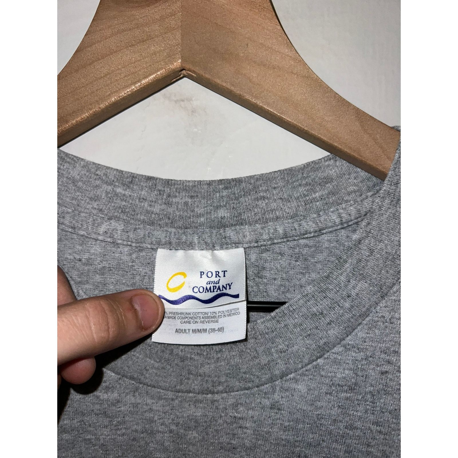 Port & Company Vintage Kentucky Derby Shirt Festival Horse Gray Race Tee M Size US M / EU 48-50 / 2 - 5 Thumbnail