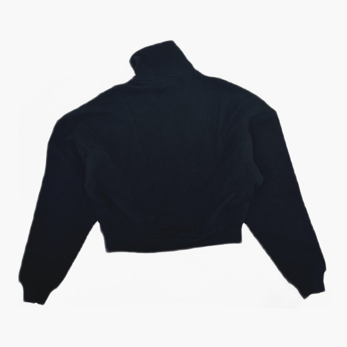 Saint Laurent Paris SAINT LAURENT Panelled half-zip hooded cotton sweatshirt Size M / US 6-8 / IT 42-44 - 2 Thumbnail