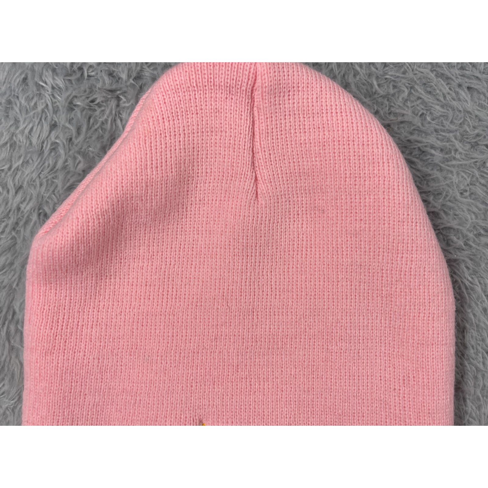 Vintage Decky Beanie Toque Adult One Size Pink Knit 100% Acrylic McMaster Electric Co. (Hat/Cap) Size ONE SIZE - 3 Thumbnail