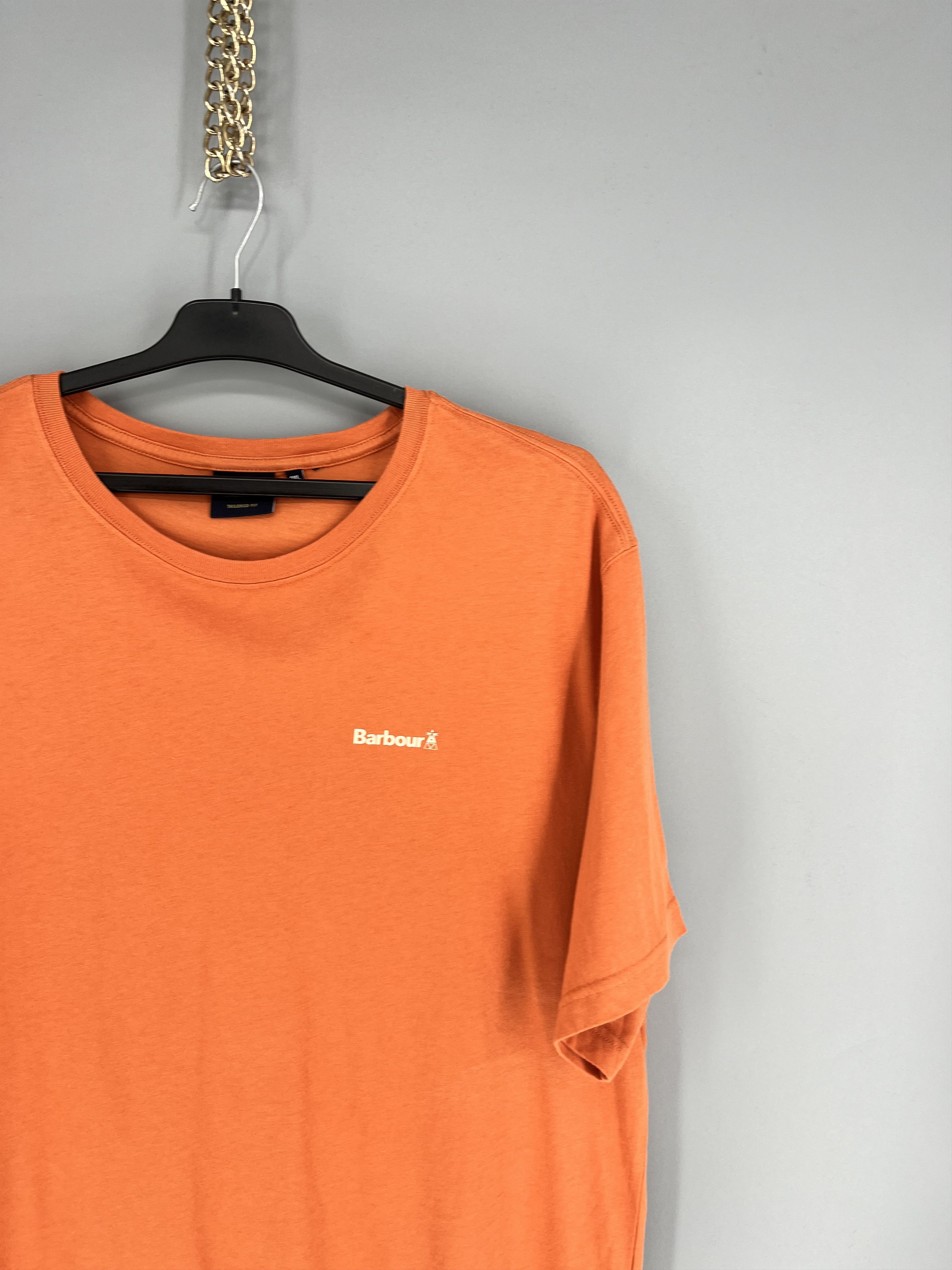 Barbour VINTAGE Mens Barbour International Big Logo T-Shirt Size 2xl Size US XXL / EU 58 / 5 - 6 Thumbnail