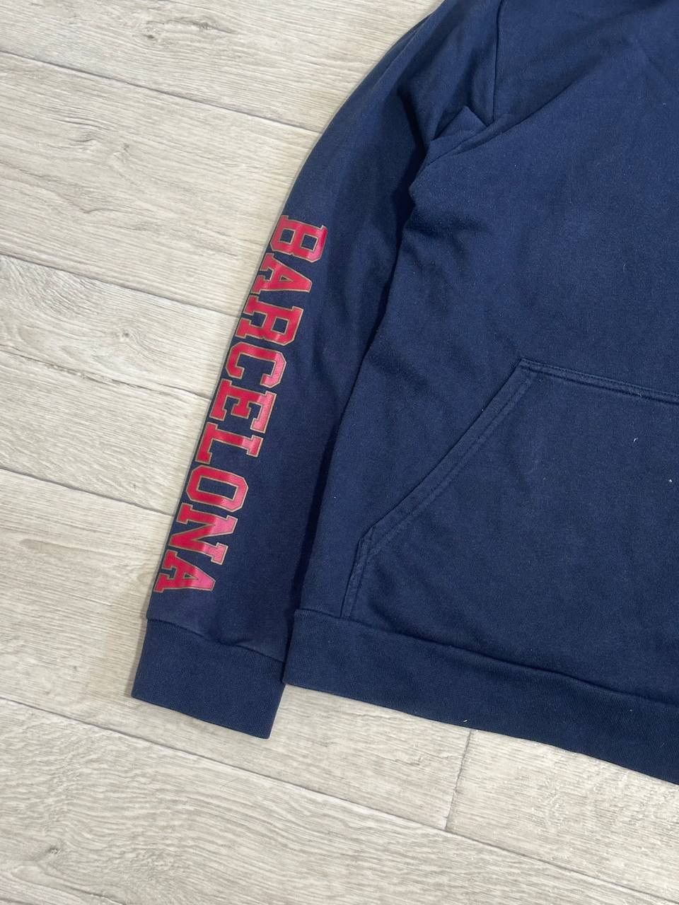 Nike Vintage Nike FC Barcelona Hoodie Navy Sweatshirt Blokecore L Size US L / EU 52-54 / 3 - 2 Thumbnail