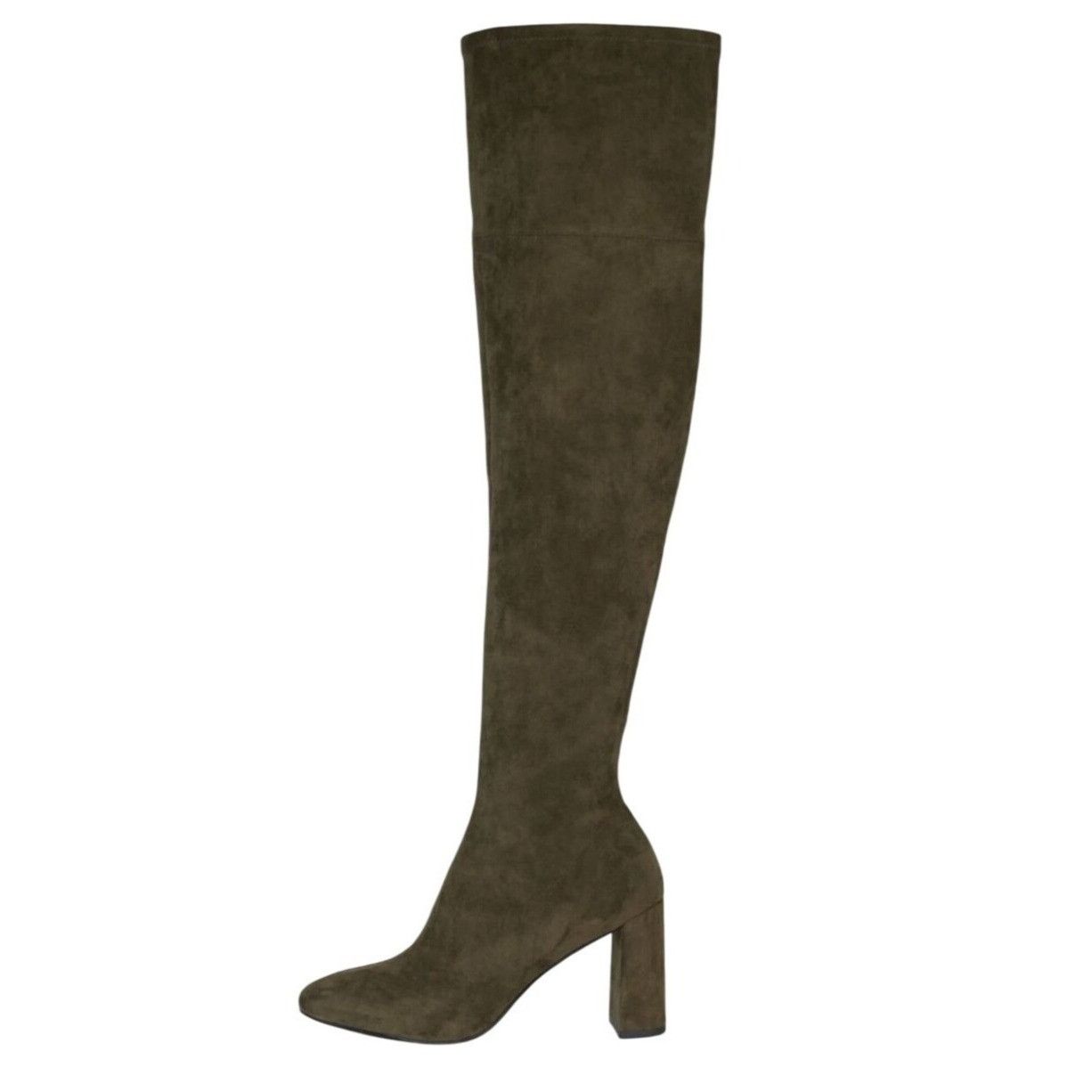 SHOES BY FLOR / Army JM / Olive Suede / Over The Knee / With