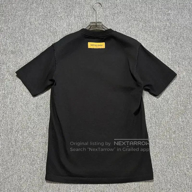 Louis Vuitton Louis Vuitton Men's Black Cotton T-Shirt . Size US XL / EU 56 / 4 - 4 Thumbnail