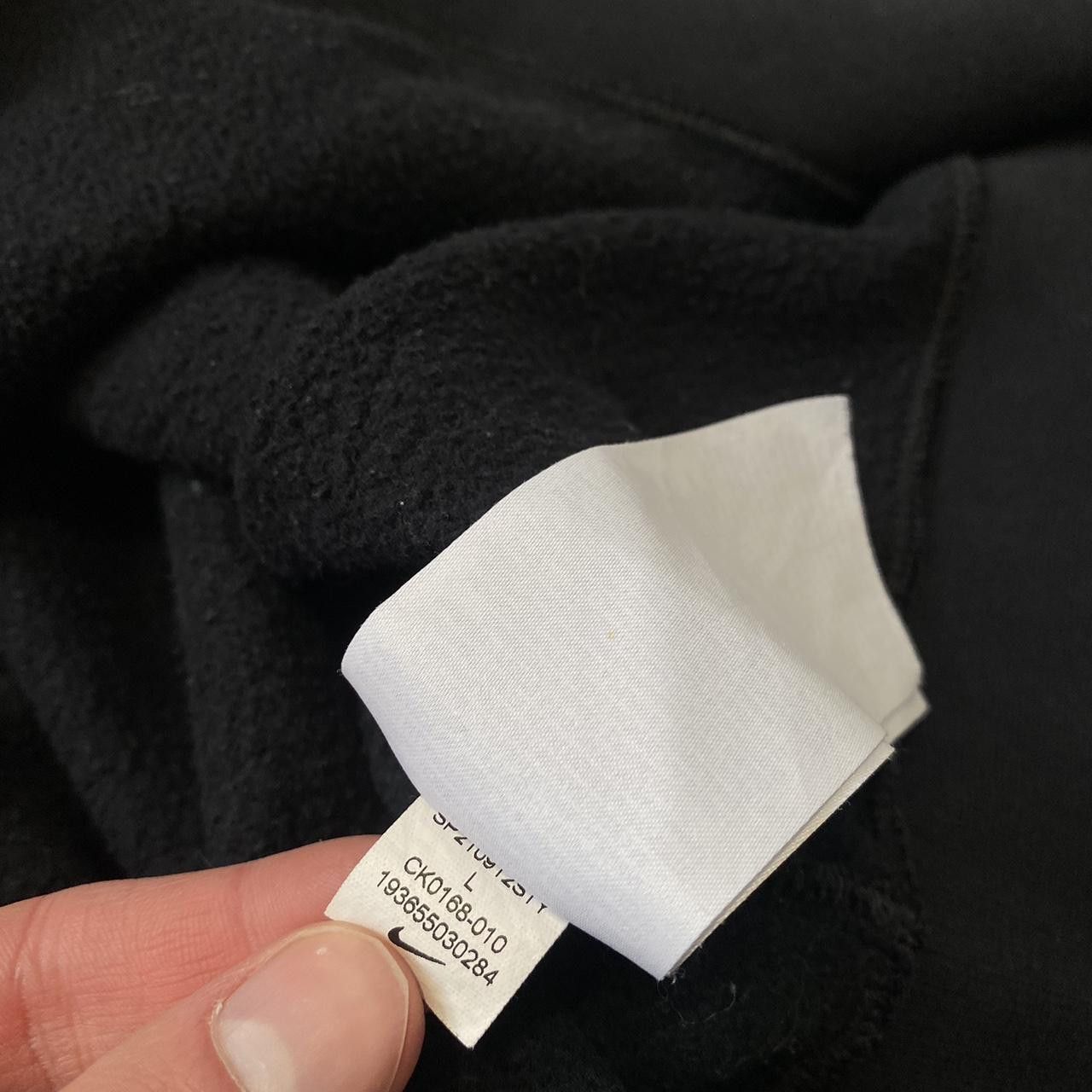 Nike Black Nike crewneck sweatshirt with white logo Size US L / EU 52-54 / 3 - 5 Thumbnail