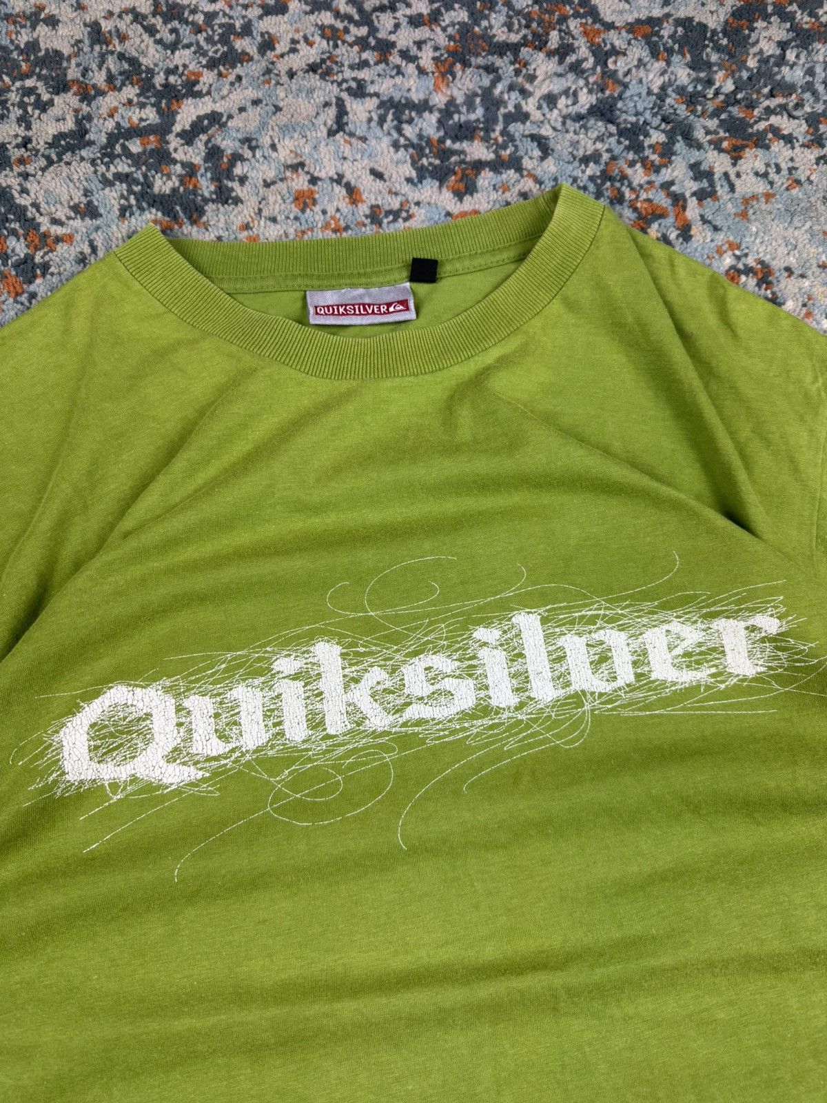 Quiksilver Vintage 90s Quiksilver logo tee drip swag y2k 2000s skate Size US XL / EU 56 / 4 - 5 Thumbnail