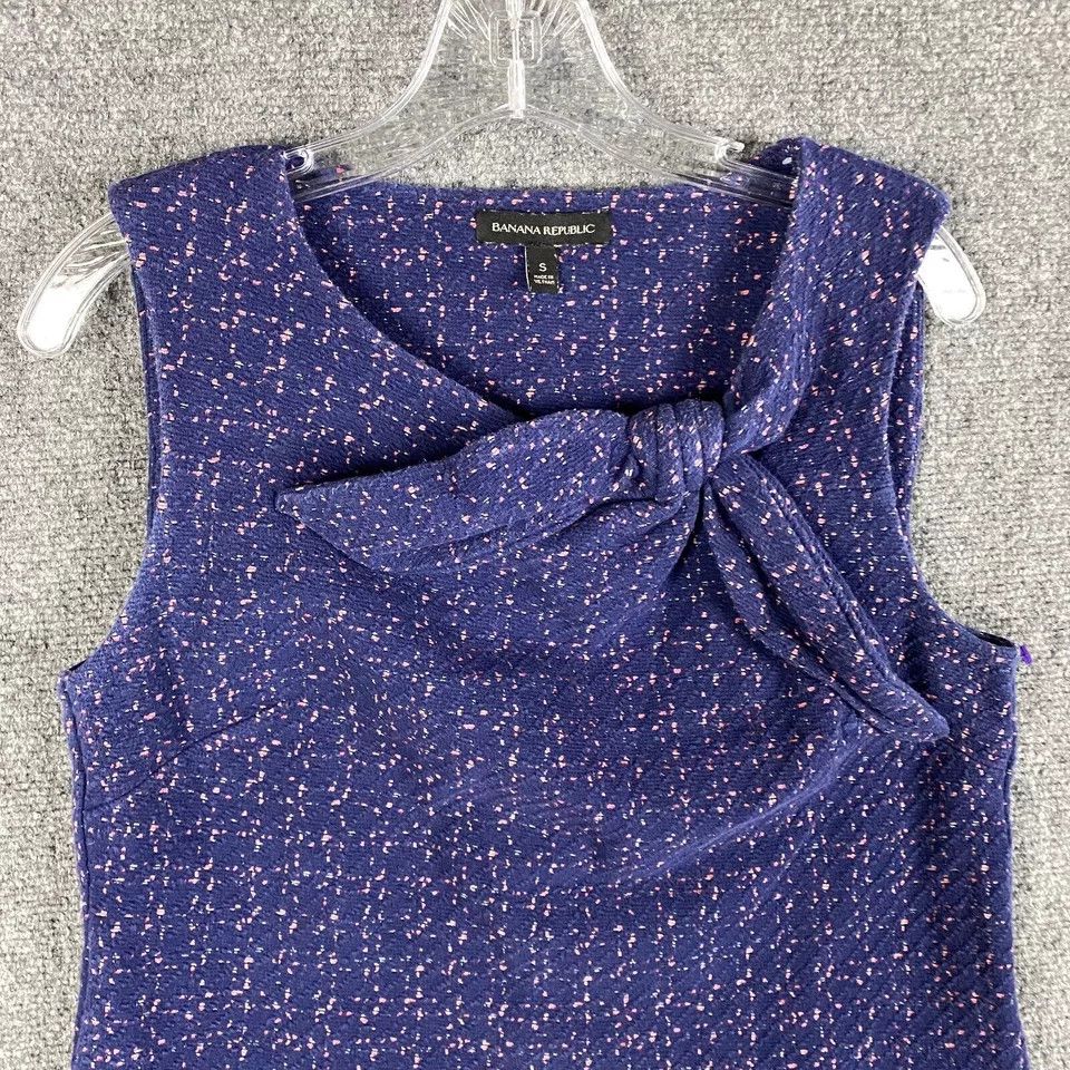 Banana Republic Banana Republic Blouse Women's Sleeveless Cotton Blend S Size S / US 4 / IT 40 - 2 Thumbnail