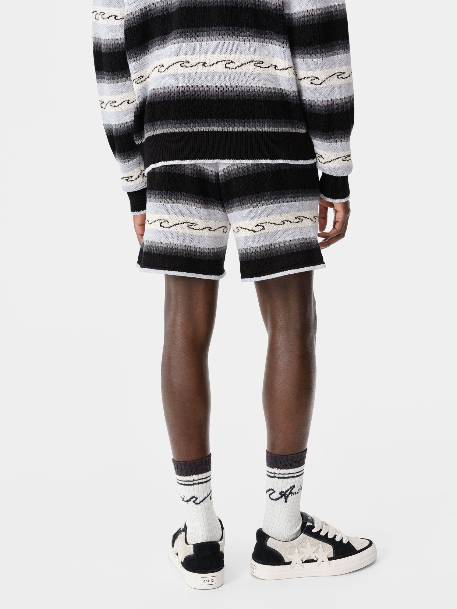 Amiri o1orln1025 Wave Baja Stripe Shorts in Multicolor Size US 30 / EU 46 - 5 Thumbnail