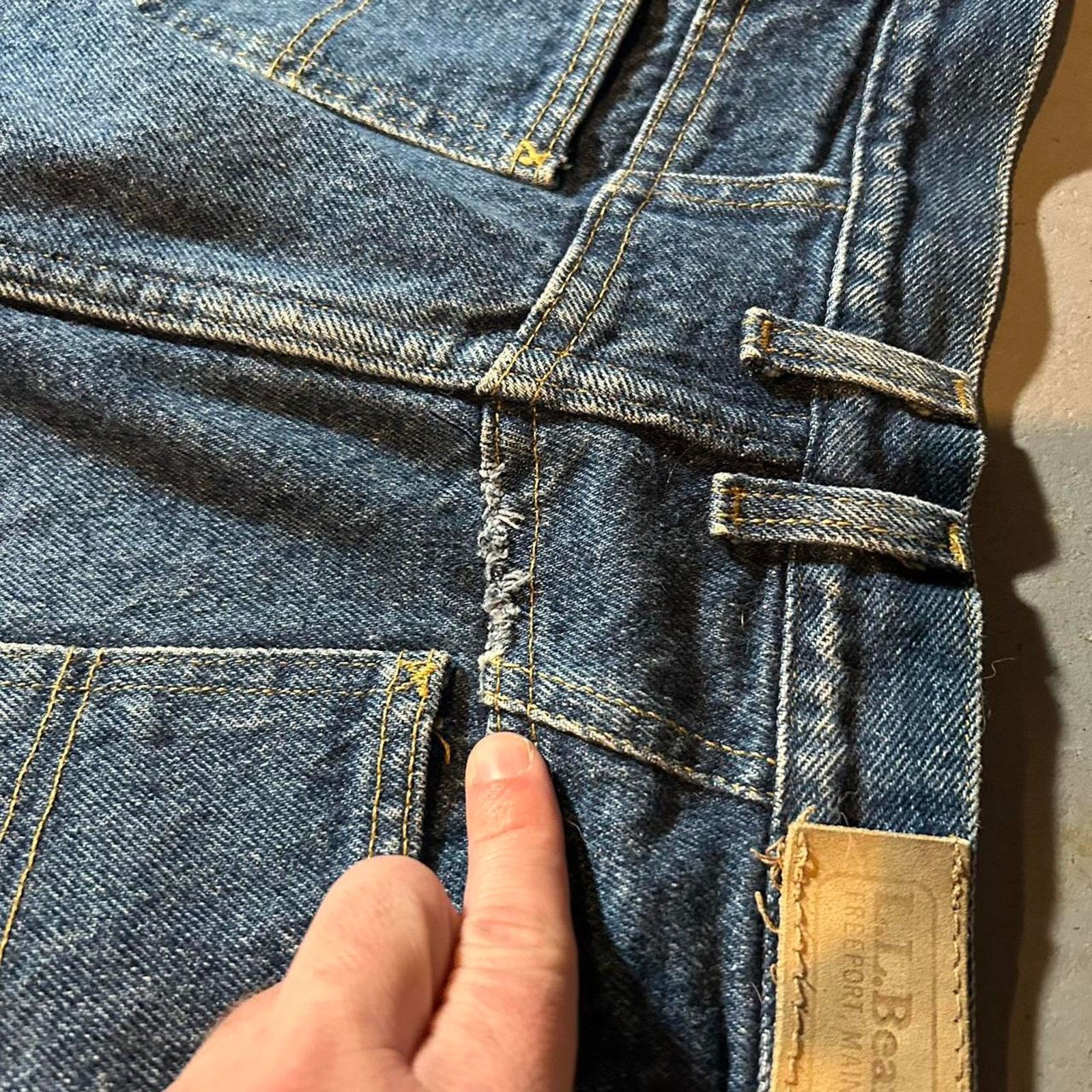 L.L. Bean 90s ll bean flannel lined Size US 36 / EU 52 - 4 Thumbnail