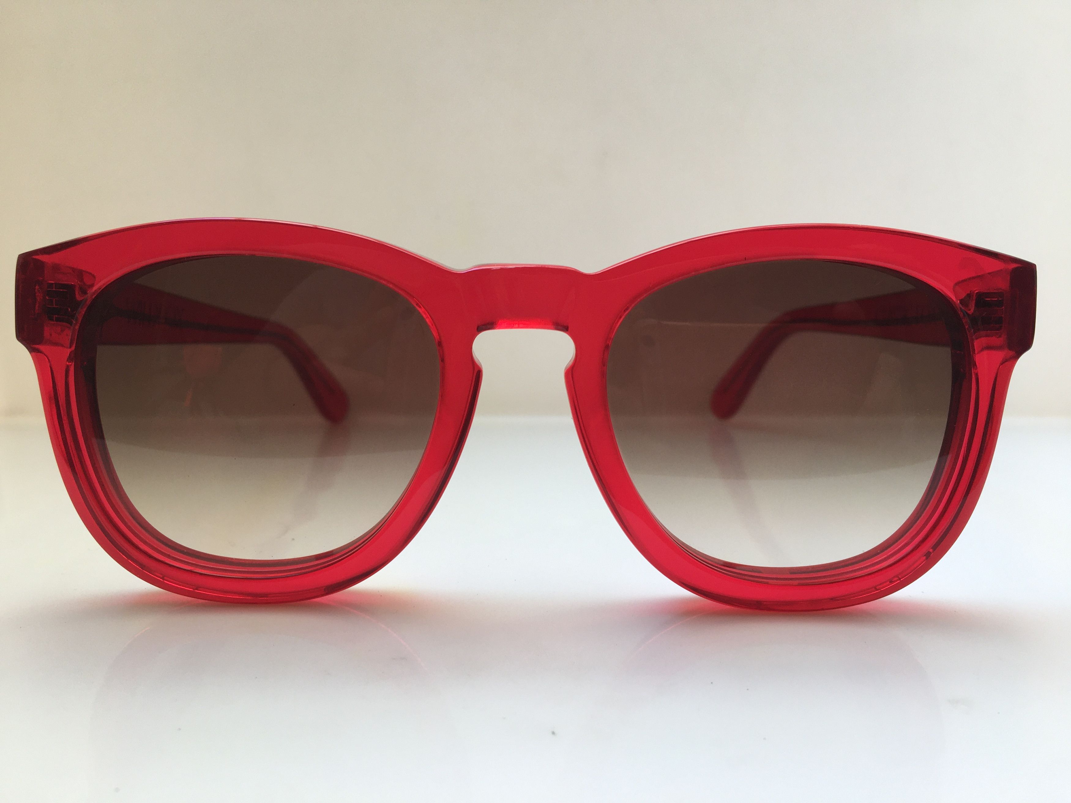 Wildfox Classic Fox Clear Red Sunglasses Frame Accessories