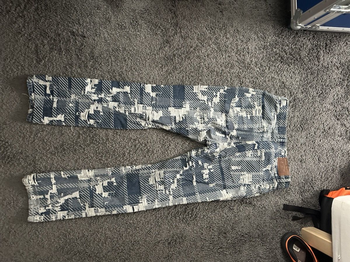 Vivienne Westwood Anglomania Patchwork Asymmetrical Jeans Size US 30 / EU 46 - 5 Thumbnail