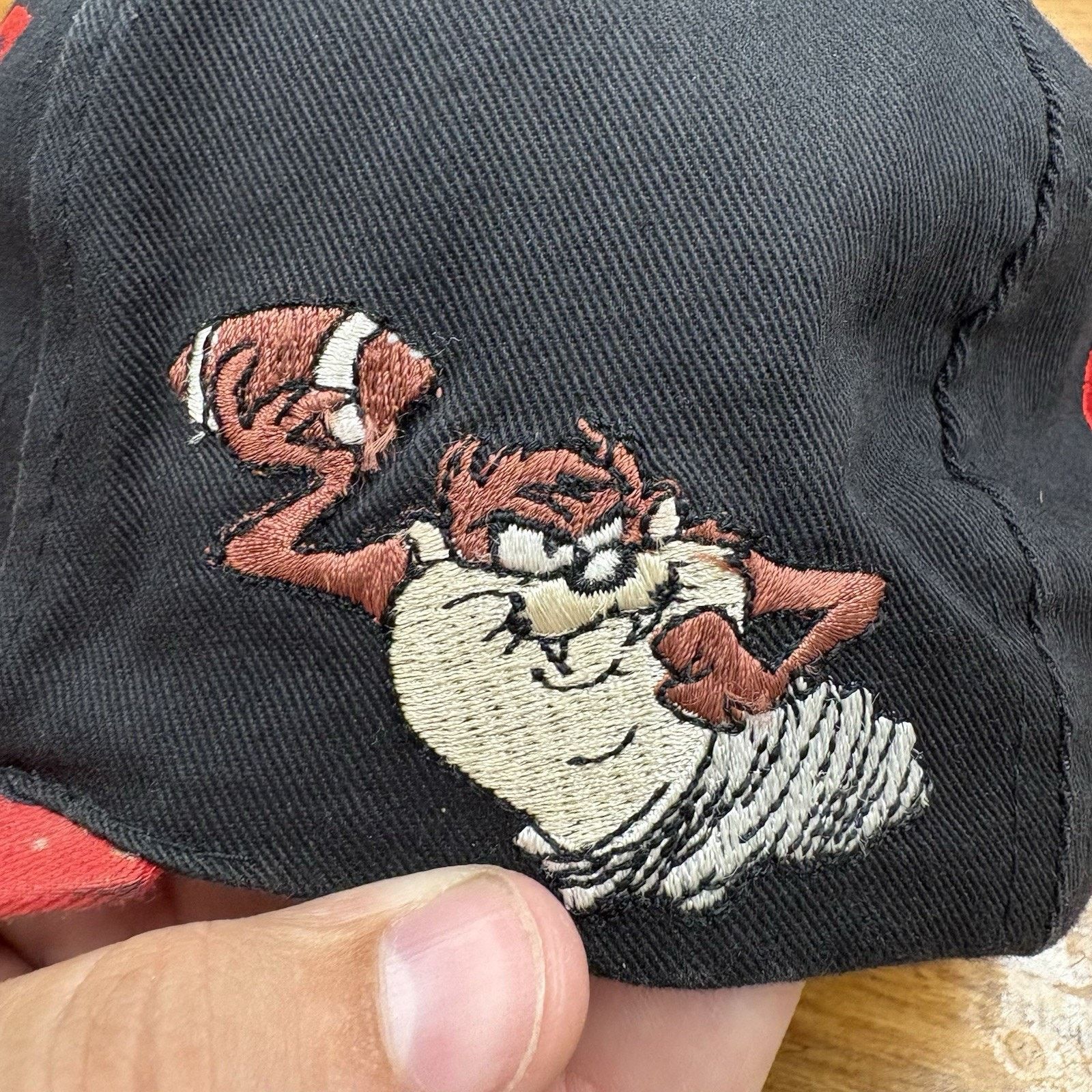Logo 7 Vintage 90s NFL SF 49ers X Taz Looney Toons Snap Back Hat Size ONE SIZE - 8 Thumbnail