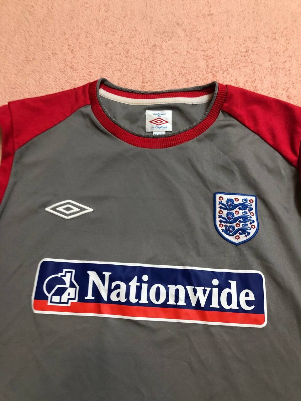 Umbro ENGLAND Football Umbro Training Sleeveless Shirt Nationwide Size US XXL / EU 58 / 5 - 6 Thumbnail