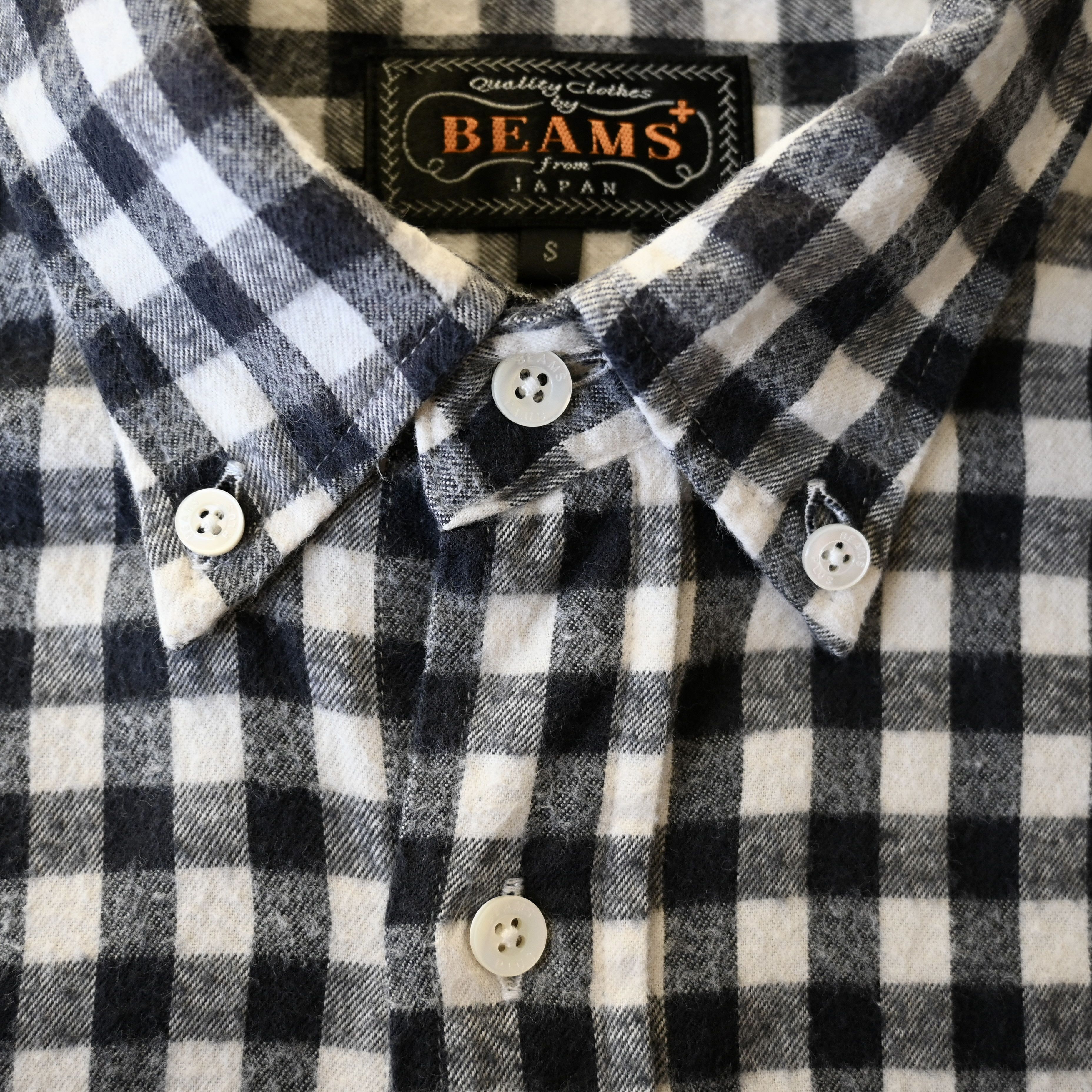 Beams Plus BEAMS Plus lightweight flannel BD shirt, made in Japan Size US S / EU 44-46 / 1 - 14 Thumbnail