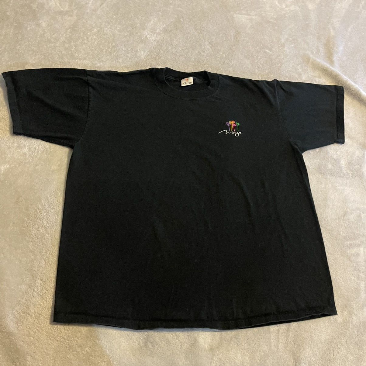Mirage Vintage Mirage Shirt Men XL Black 90s Streetwear Workout Tee Size US XL / EU 56 / 4 - 1 Thumbnail