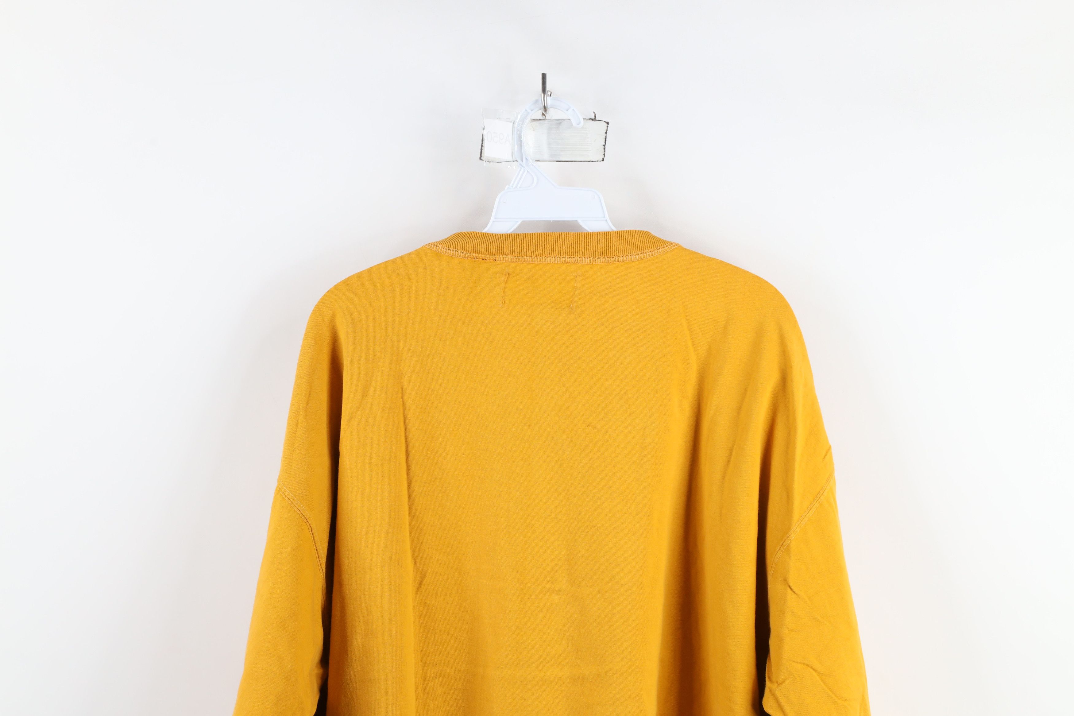 Vintage Vintage 90s Streetwear Dye Long Sleeve Henley T-Shirt Size US XL / EU 56 / 4 - 12 Thumbnail