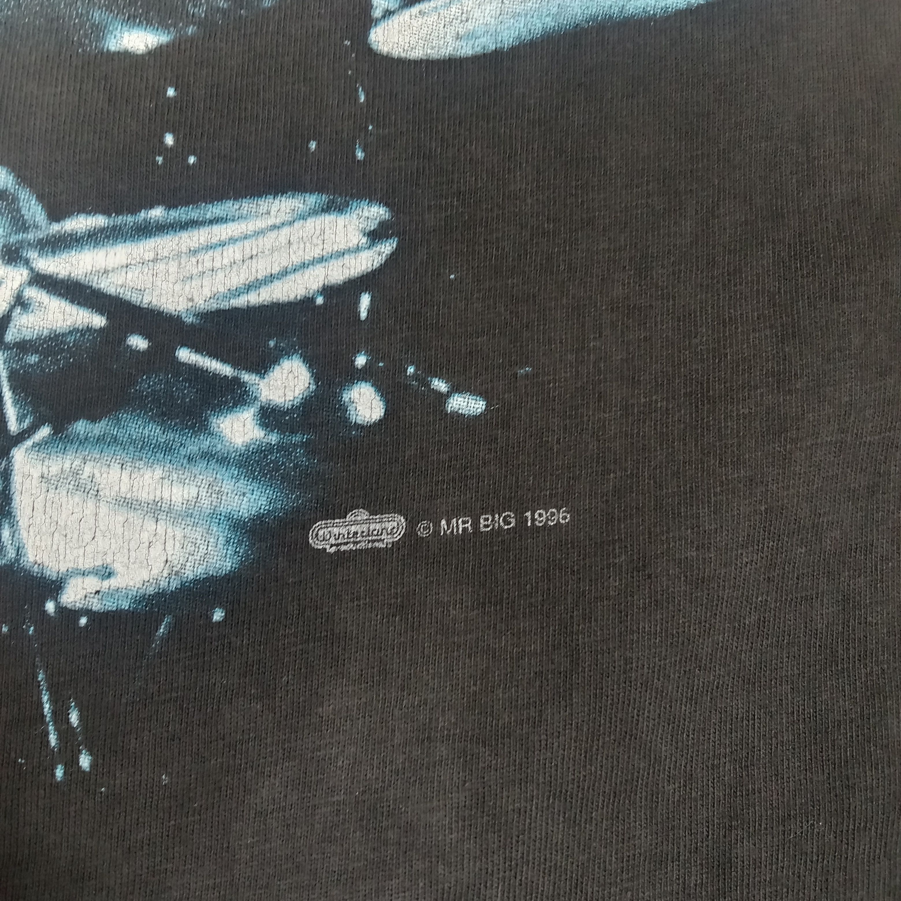 Band Tees × Vintage Mr Big Rock Band Music Streetwear Style Vintage Tshirt Size US XL / EU 56 / 4 - 8 Thumbnail