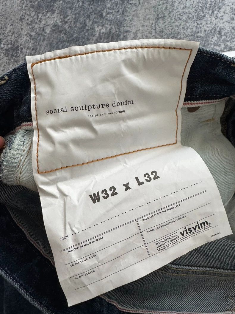 Visvim Visvim size W32L32 25SS SOCIAL SCULPTURE jeans 2504-Nextarr Size US 32 / EU 48 - 3 Thumbnail