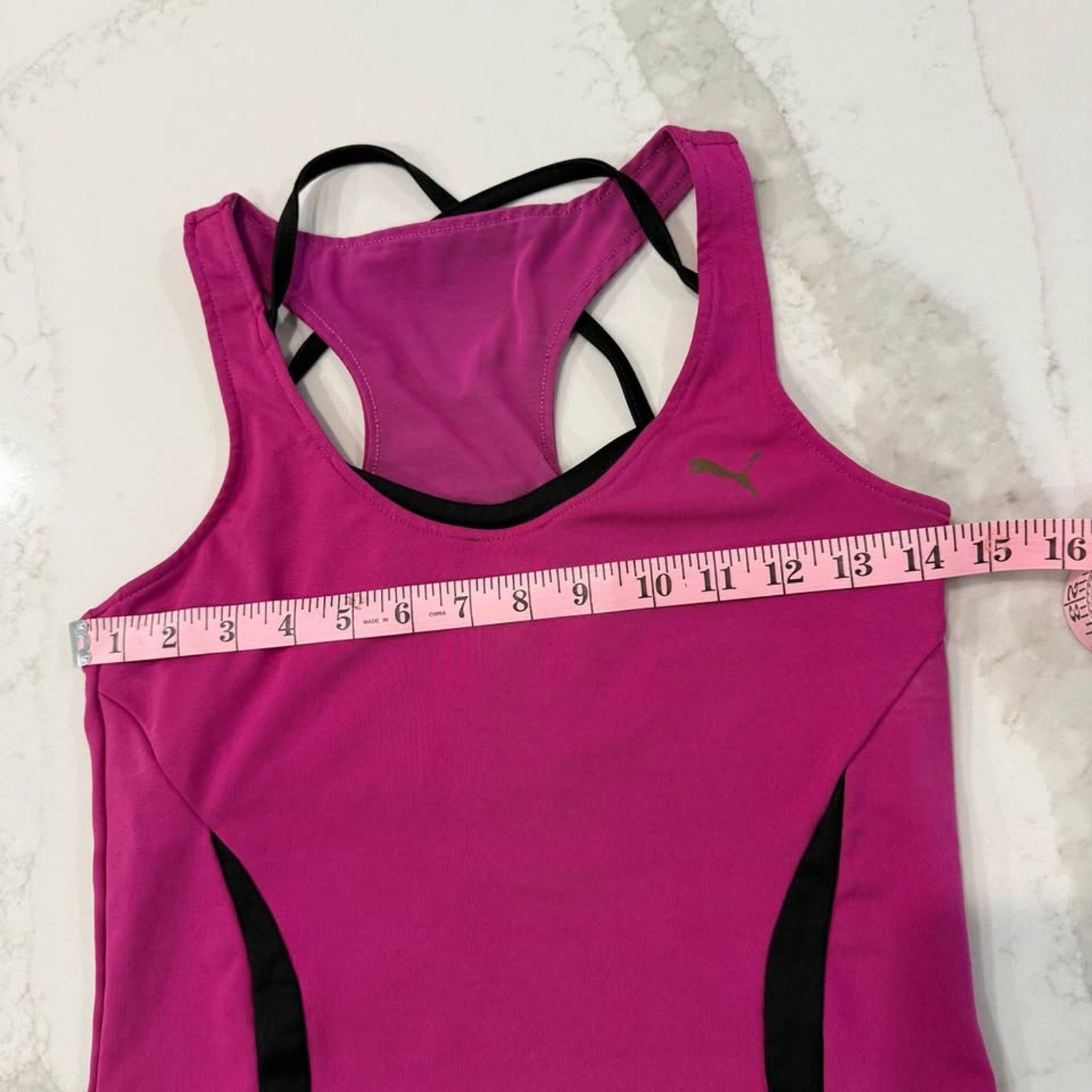 Puma Puma Strappy Racerback Performance Tank Top Women's XS Pink Size XS / US 0-2 / IT 36-38 - 9 Thumbnail