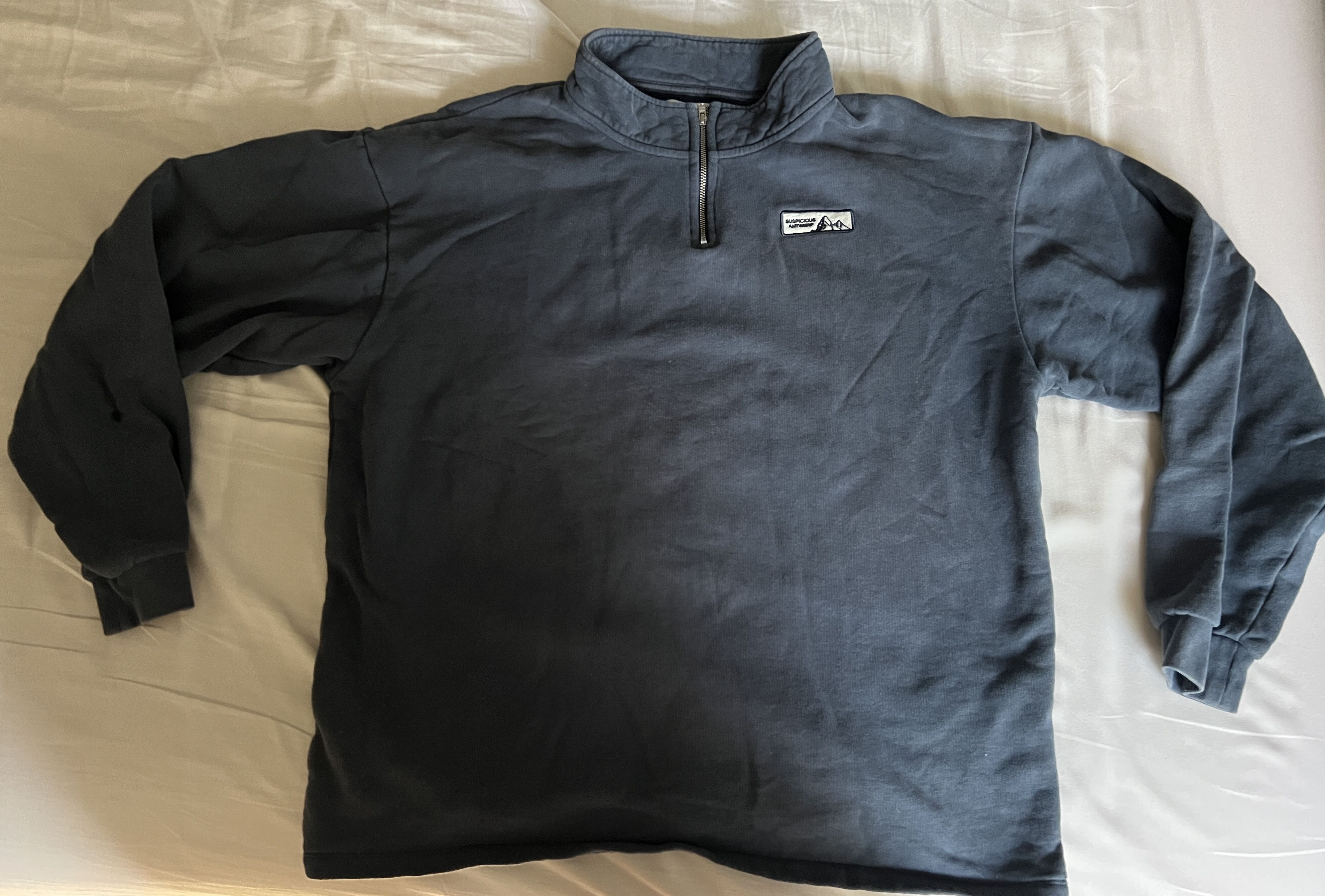 Suspicious Antwerp Navy Half-Zip Size US L / EU 52-54 / 3 - 1 Thumbnail