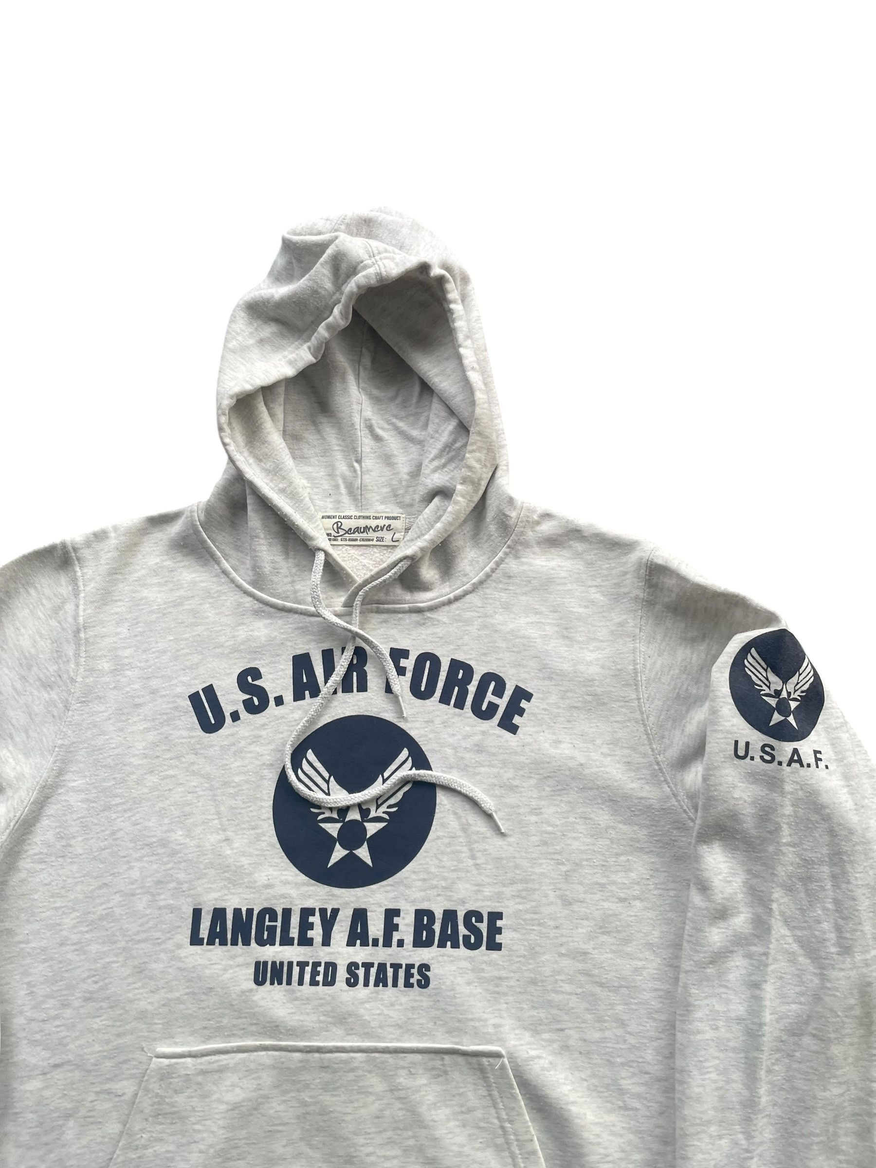 Beaumere US Air Force Langley AF BASE US Hoodie Size US L / EU 52-54 / 3 - 2 Thumbnail
