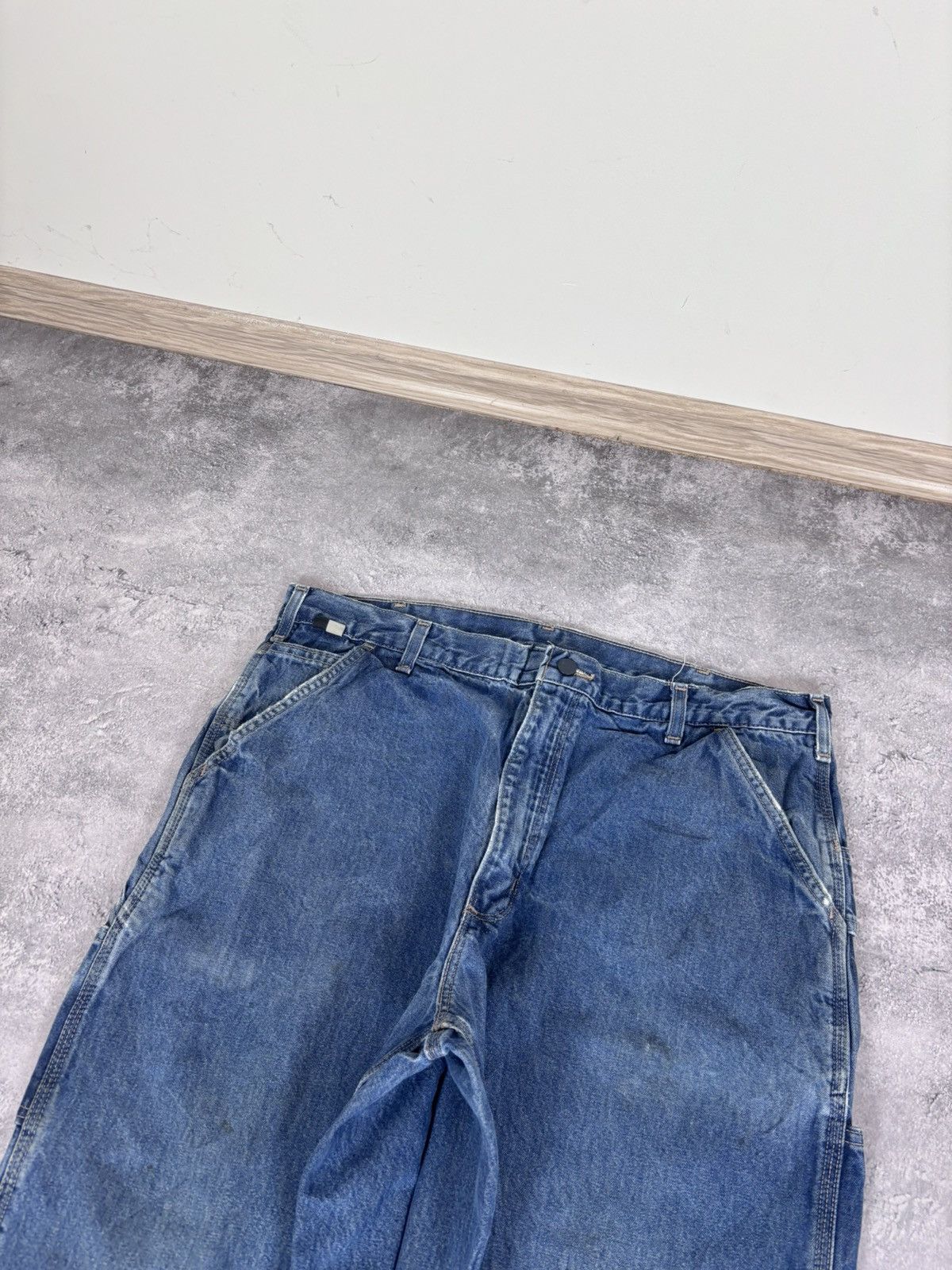 Carhartt Carhartt FR Flame Resistant Men’s Denim Jeans Size US 38 / EU 54 - 15 Thumbnail