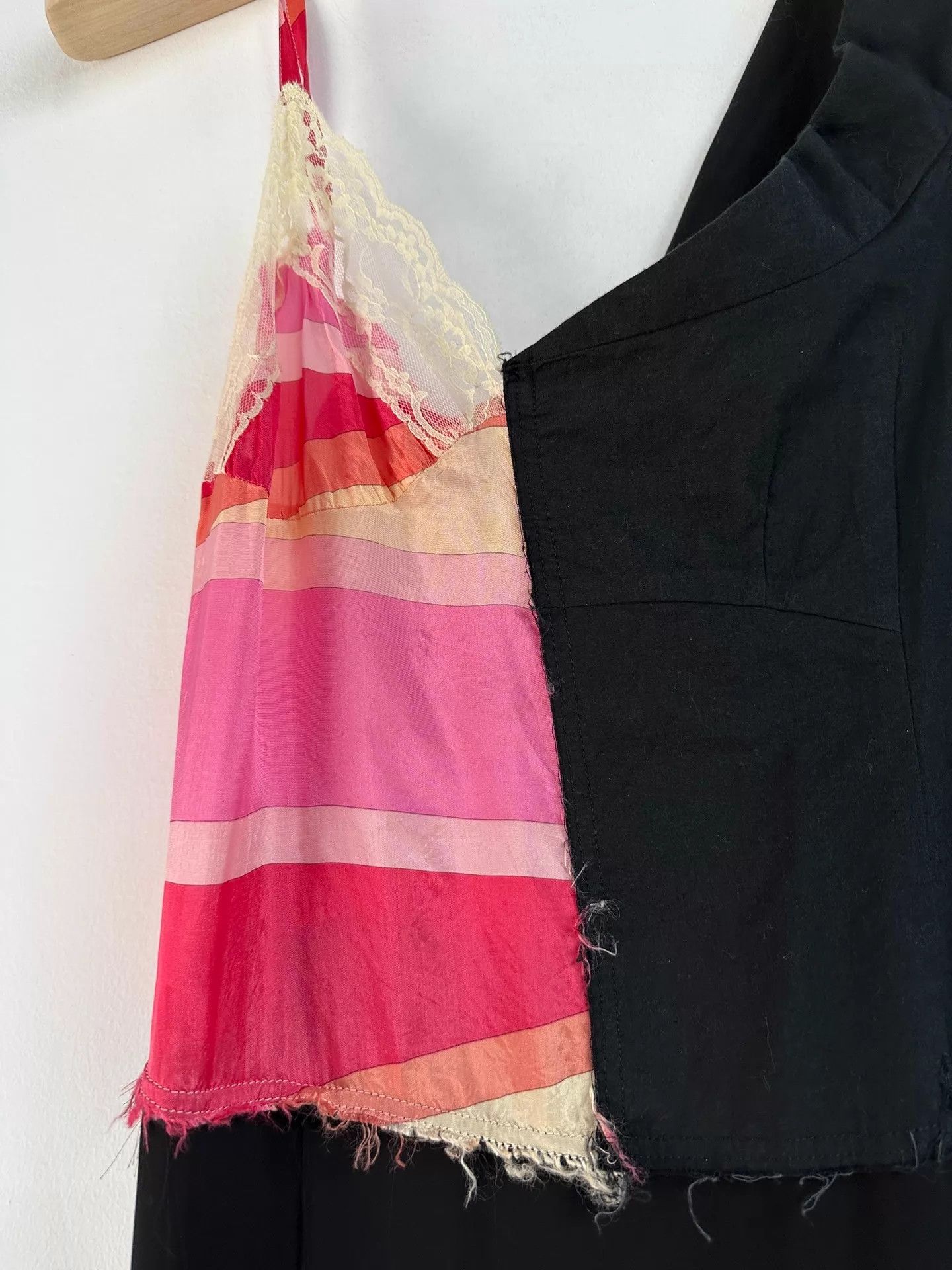 Comme des Garcons Rei Kawakubo CDG Tricot colorblocked cami dress 3-material Size S / US 4 / IT 40 - 3 Thumbnail