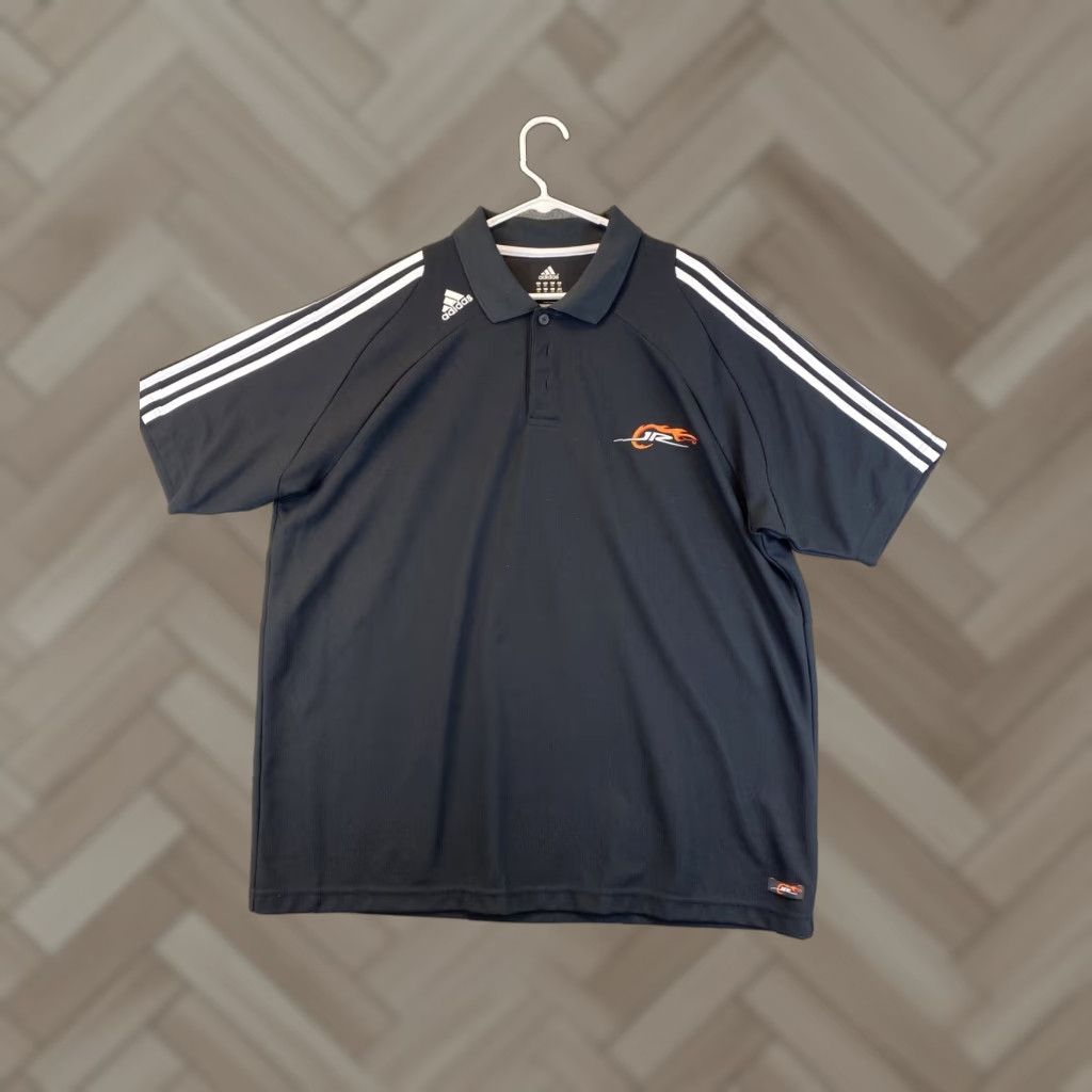 Adidas Adidas 2XL Mens Black Athletic Clima365 Short Sleeve Polo Shirt / 60-6 Size US XXL / EU 58 / 5 - 1 Thumbnail