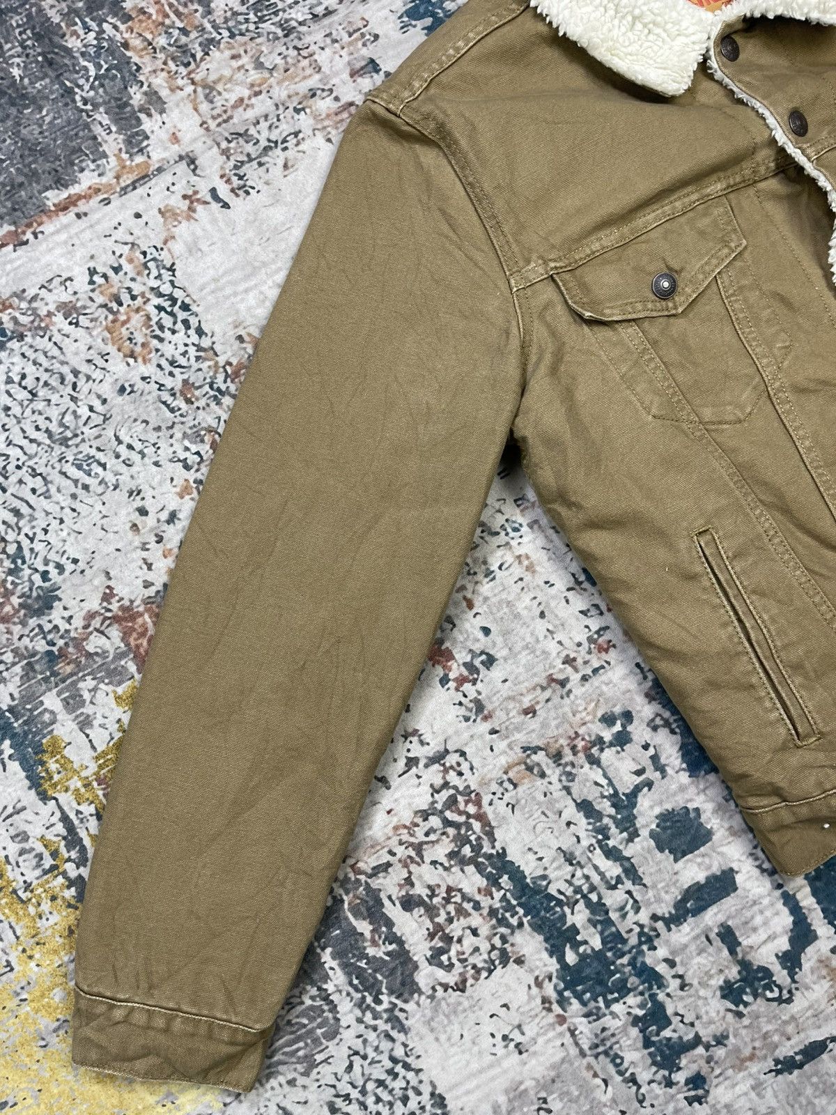 Levi's Levis Type III Sherpa Trucker Jacket Size US S / EU 44-46 / 1 - 3 Thumbnail