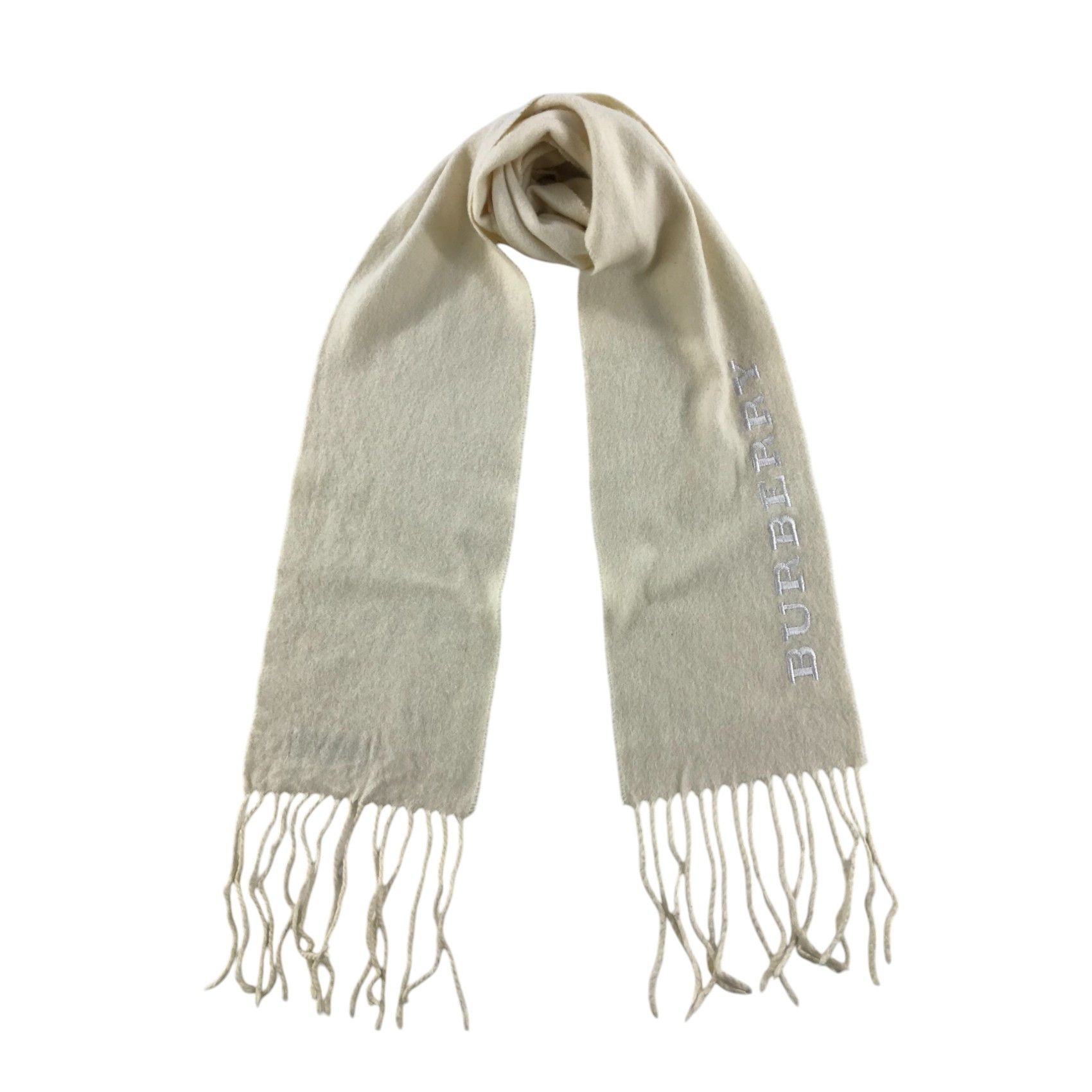 Burberry × Vintage Burberry Scarf / Muffler / Neckwear - WW2960 Size ONE SIZE - 1 Thumbnail