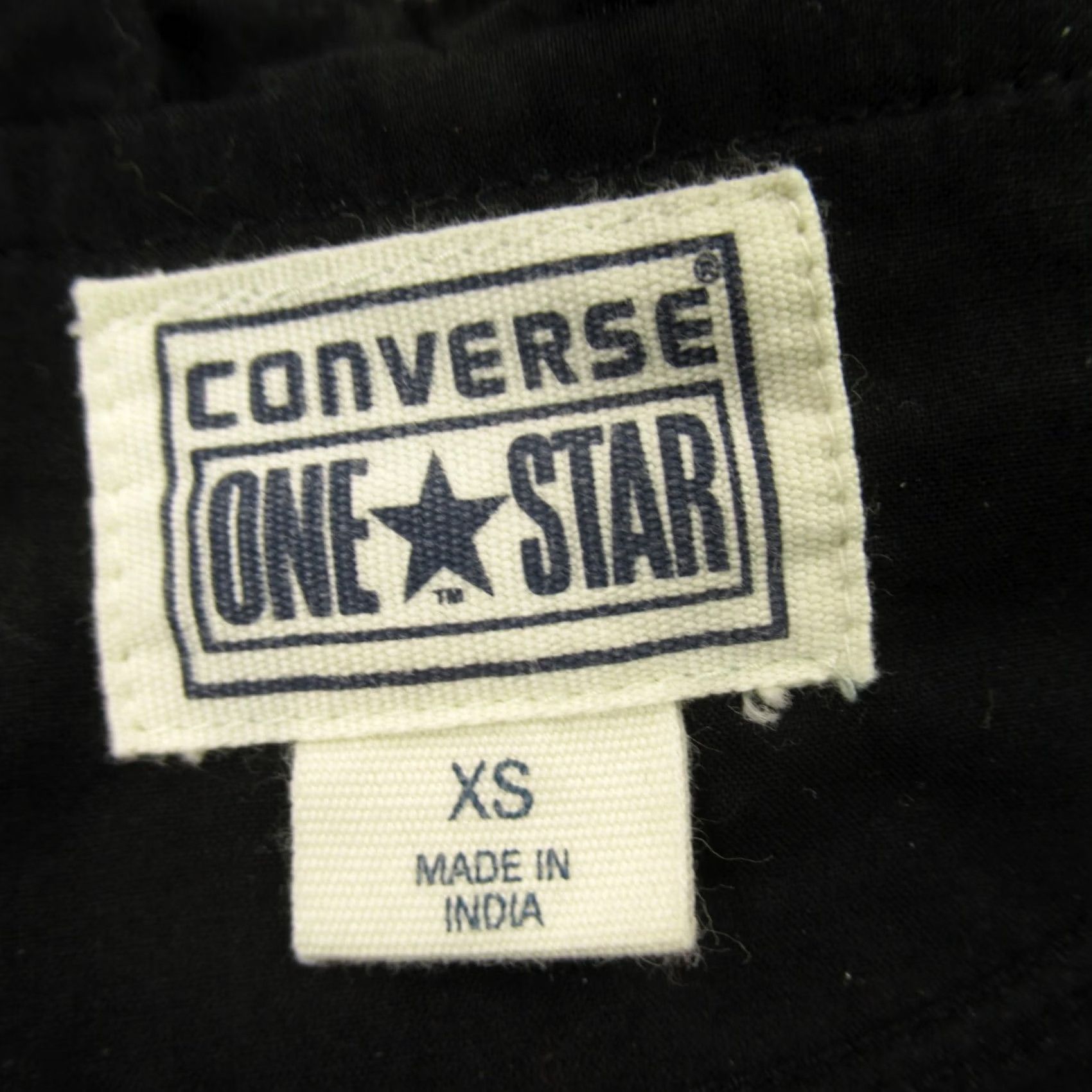 Converse Converse Dress Womens XS Short Sleeve Lightweight Black Casual Size 26" / US 2 / IT 38 - 3 Thumbnail