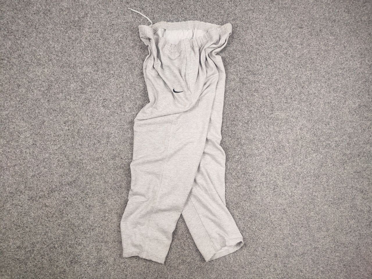 Nike Vintage Nike Swoosh Gray Cotton Baggy Track Pants Y2K Style Size US 34 / EU 50 - 11 Thumbnail