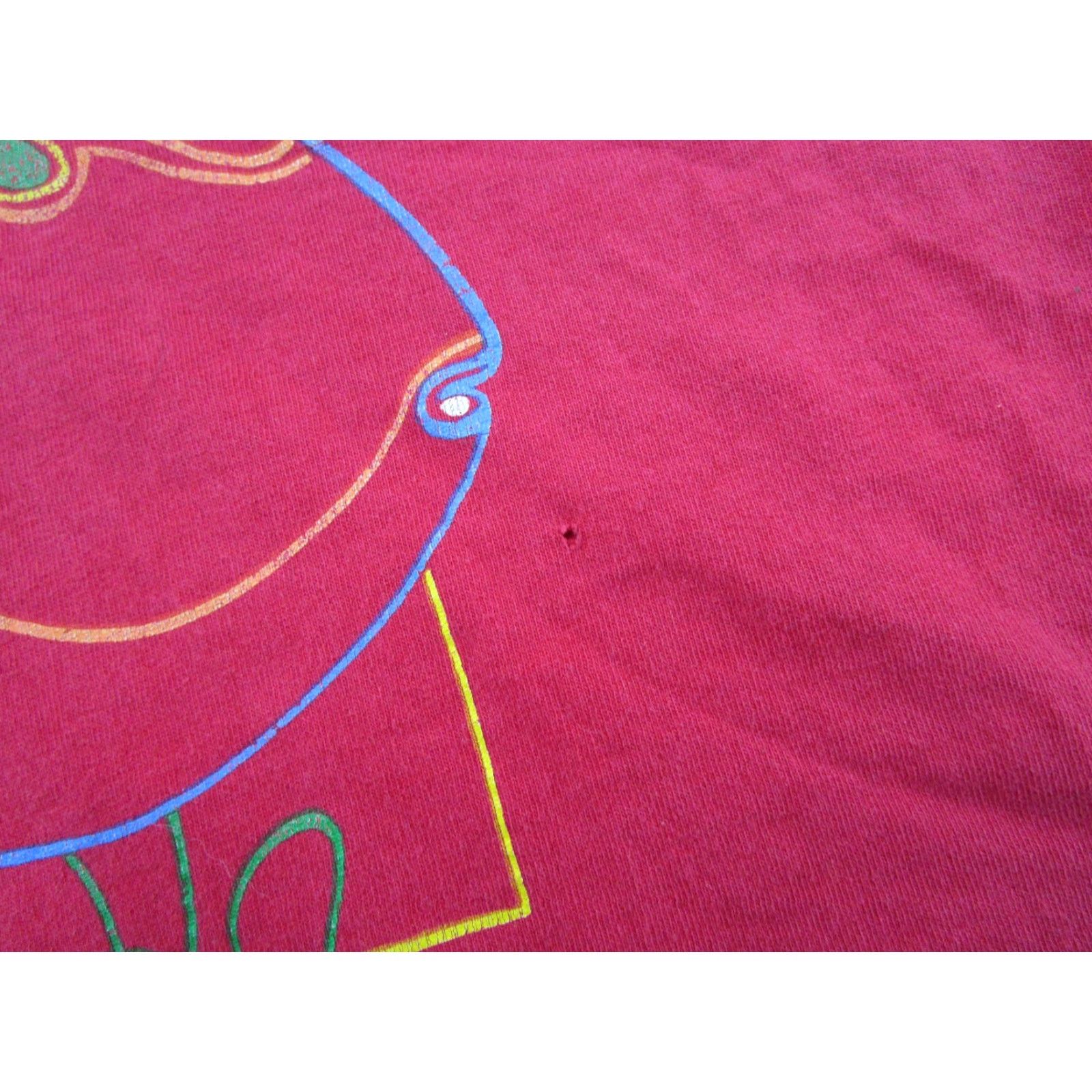 Vintage Vintage 90s Exotic Fish Single Stitch Sleeveless Tank Top Shirt Mens Ocean READ L Red Size US L / EU 52-54 / 3 - 3 Thumbnail
