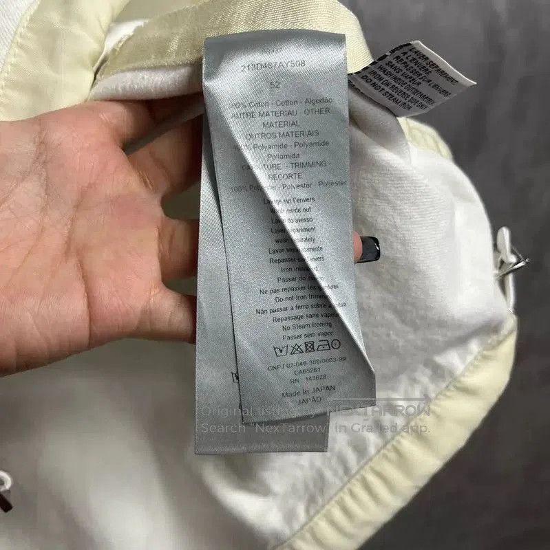 Dior Dior Men's White Cotton Overshirt . Size US XXL / EU 58 / 5 - 5 Thumbnail