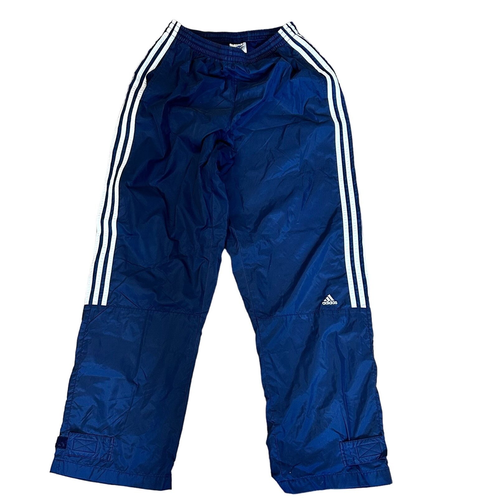 Adidas × Vintage Vintage Y2K Adidas Windbreaker Pants Baggy Nylon Mesh Large Size US 30 / EU 46 - 1 Thumbnail