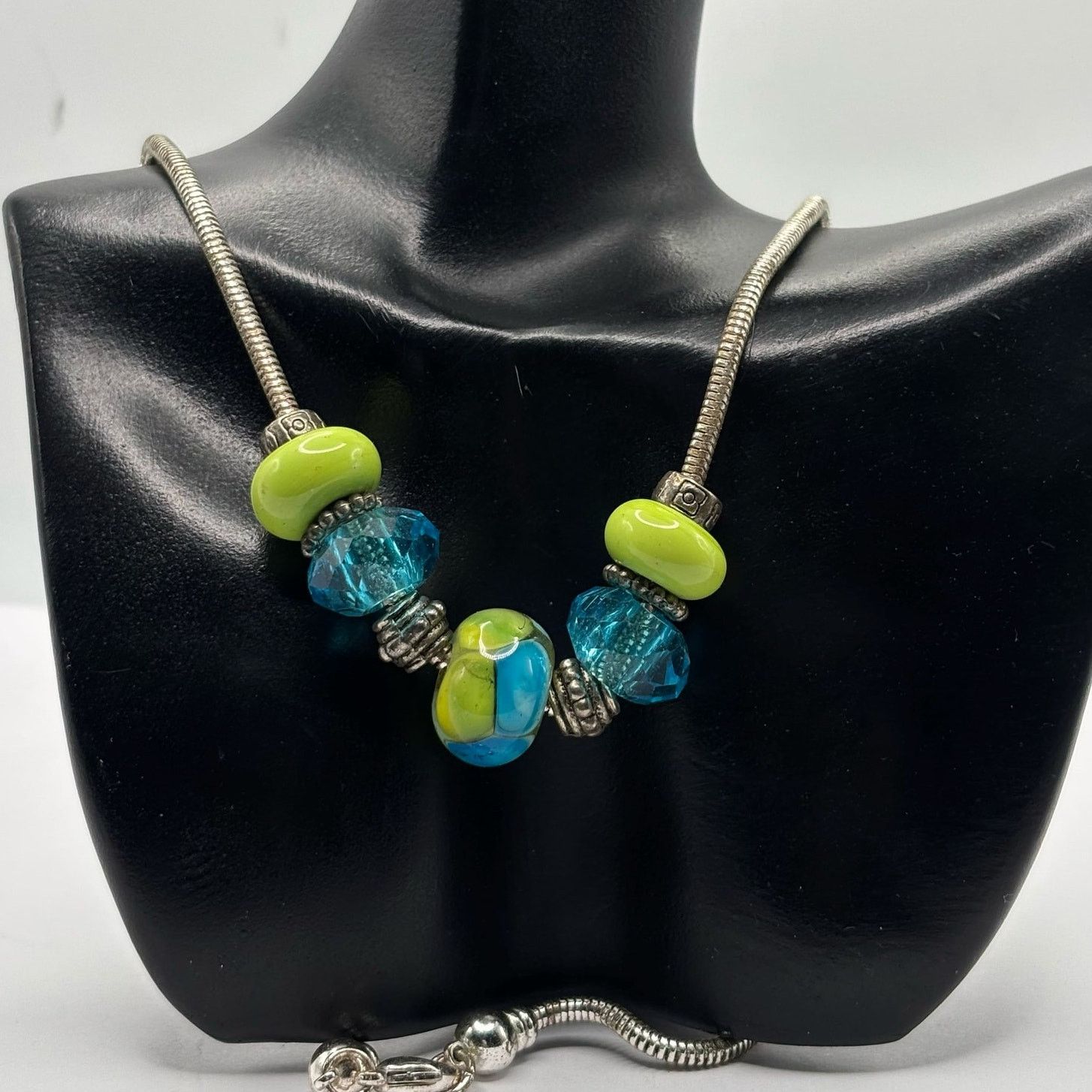 Other Y2K Blue Necklace Size ONE SIZE - 1 Thumbnail