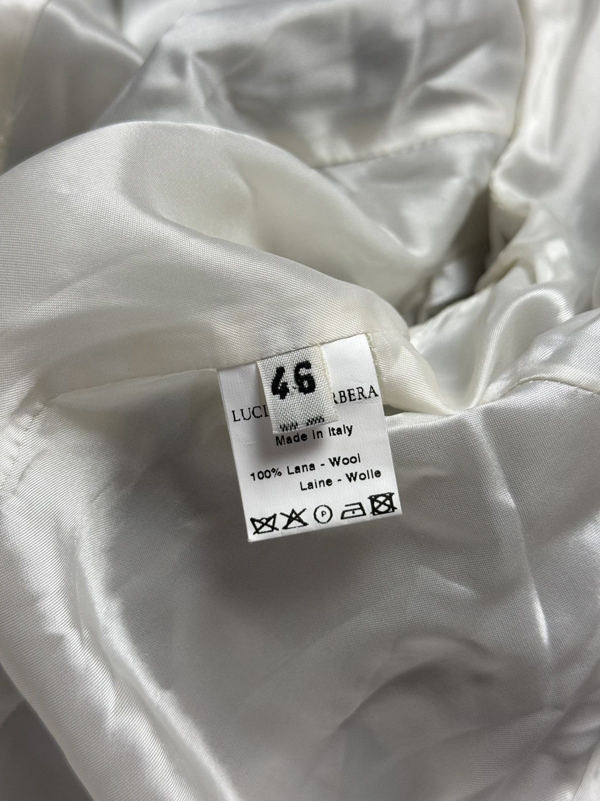 Luciano Barbera Luciano Barbera Womens Wool Casual Blazer Made In Italy Lux Size L / US 10 / IT 46 - 14 Thumbnail