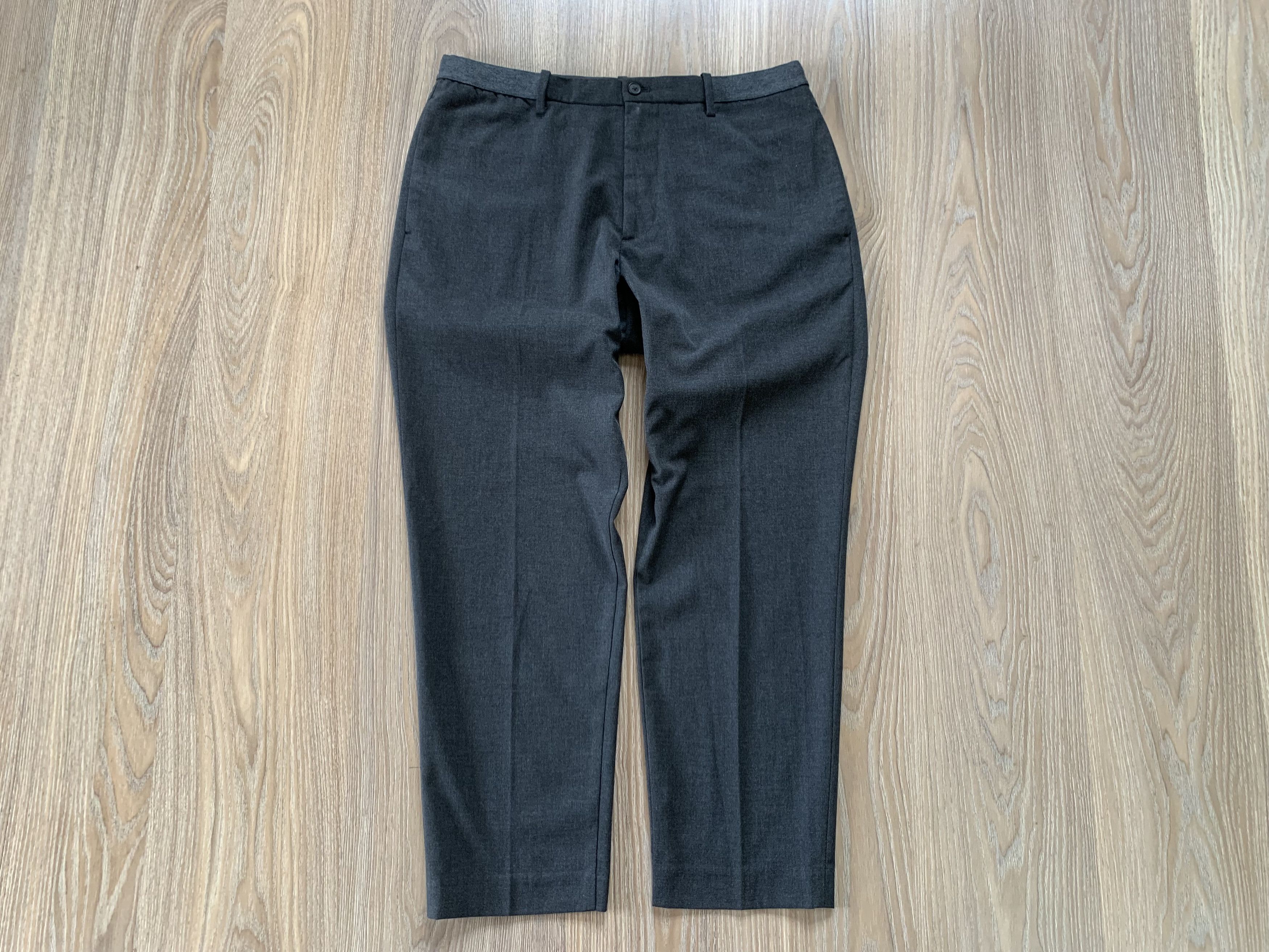 Japanese Brand × Uniqlo Uniqlo Mens Sretch Classic Grey Pants Trousers Size US 31 - 2 Thumbnail