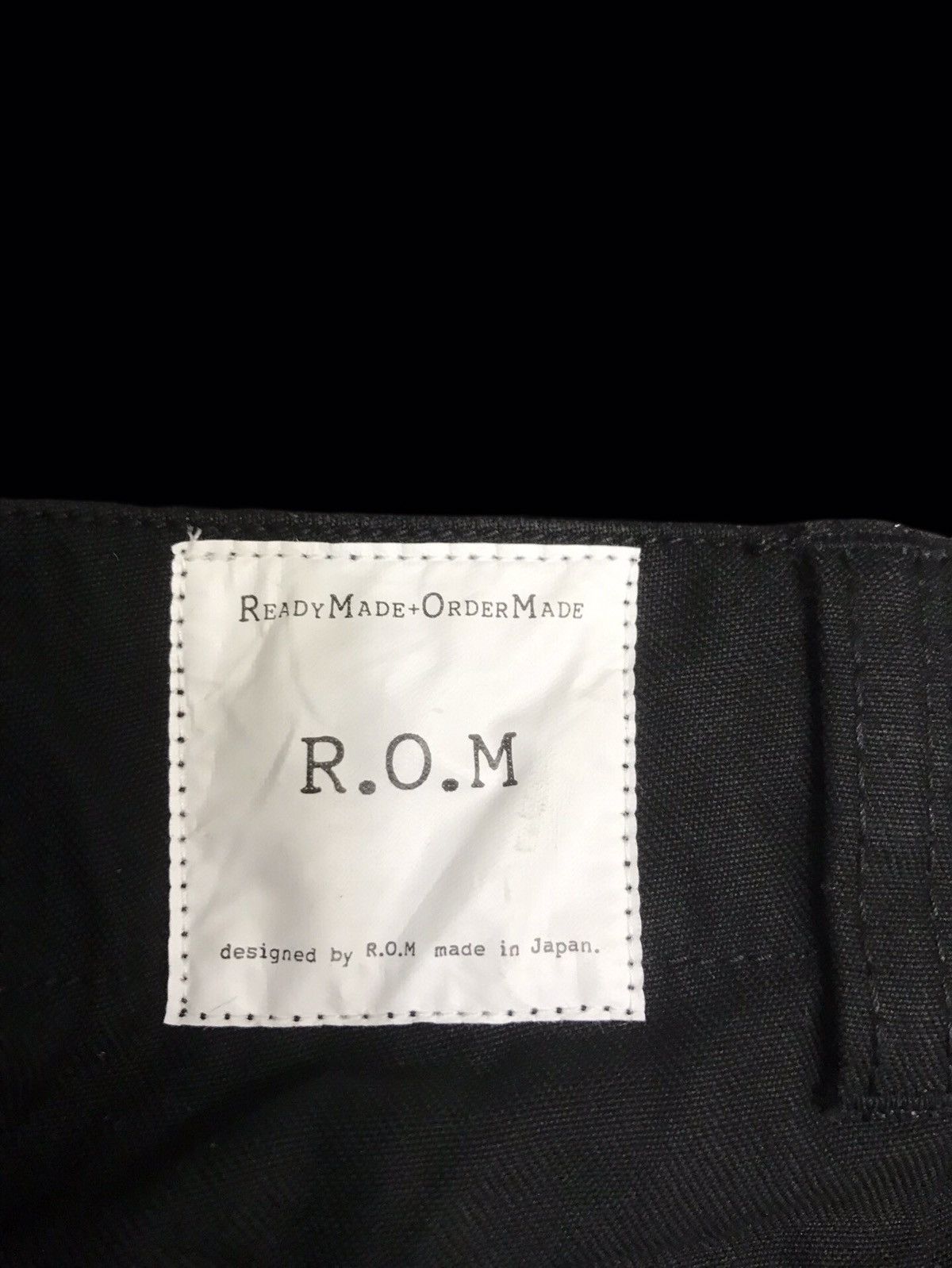 Japanese Brand 💥AVANT GARDE💥ROM Japan Archiva Multizipper Cargo Pant F175 Size US 31 - 15 Thumbnail