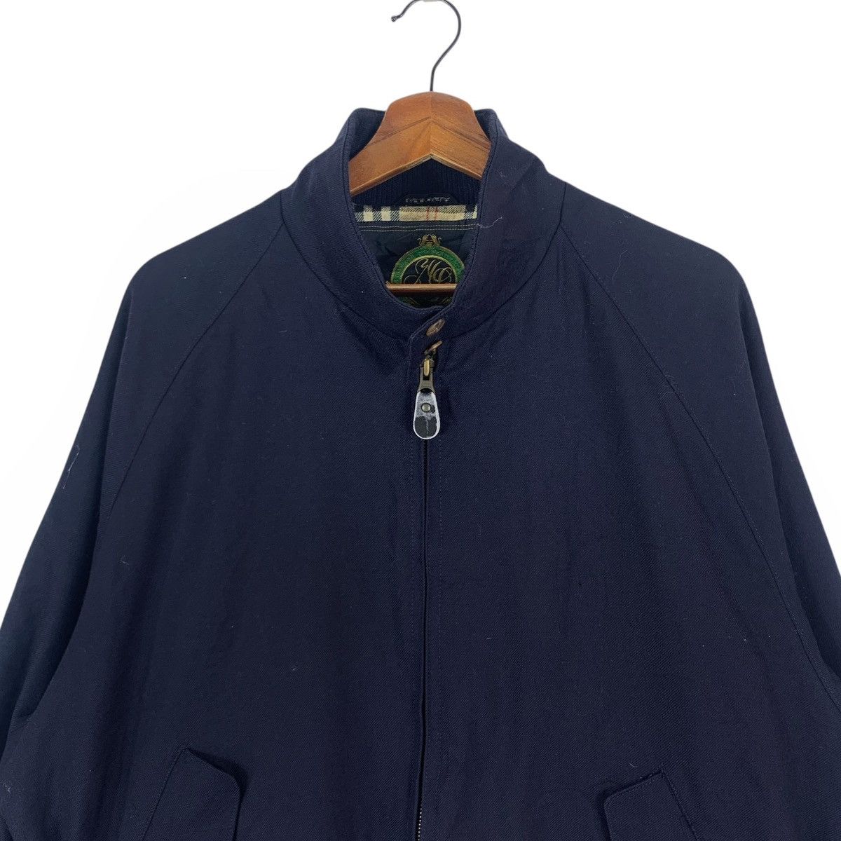 Burberry × Vintage Vintage Burberry Herren Mode Full Zip Jacket Size US M / EU 48-50 / 2 - 2 Thumbnail