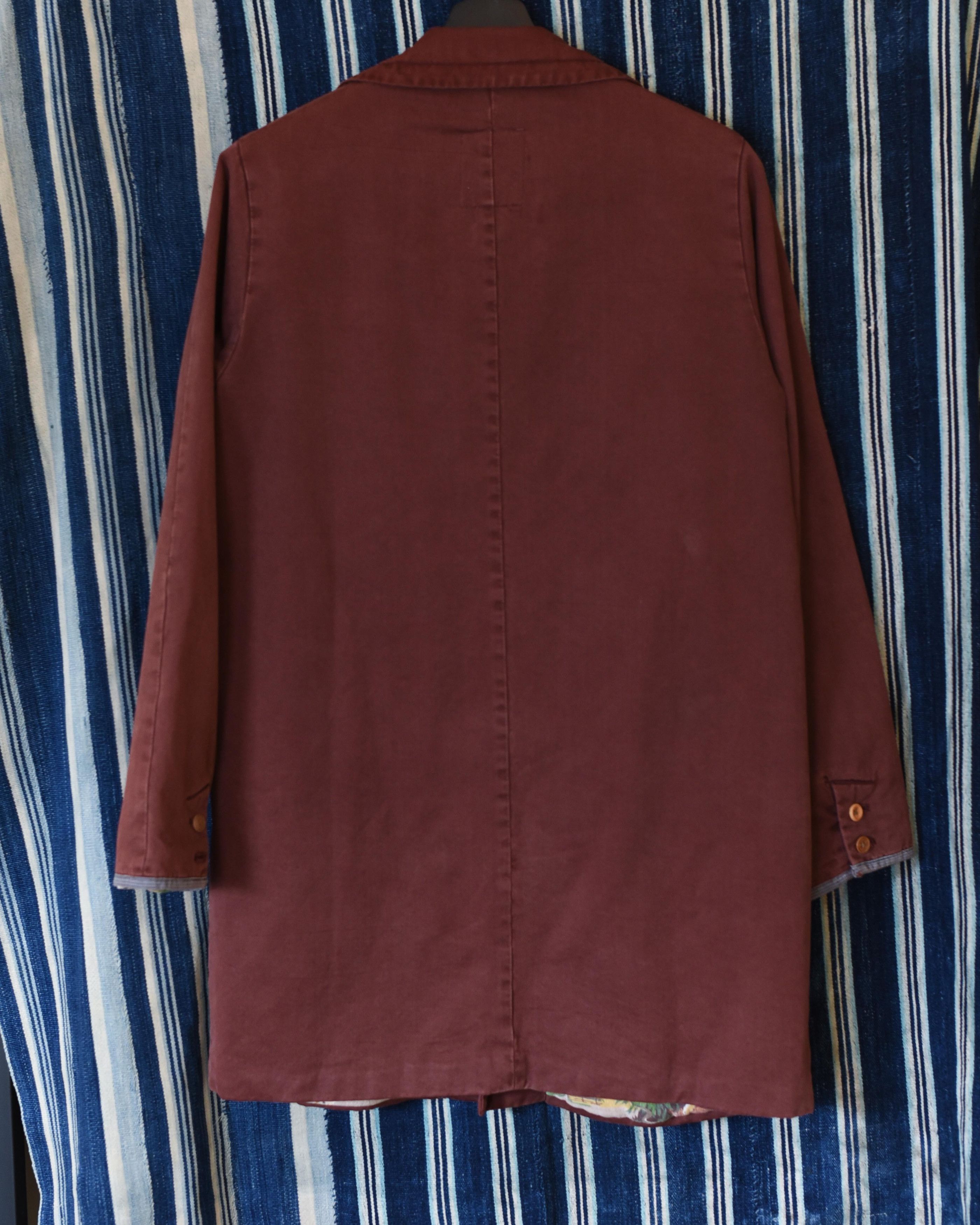 Visvim Mies Jacket Maroon Burgundy Red AW14 - 2 Small/Medium