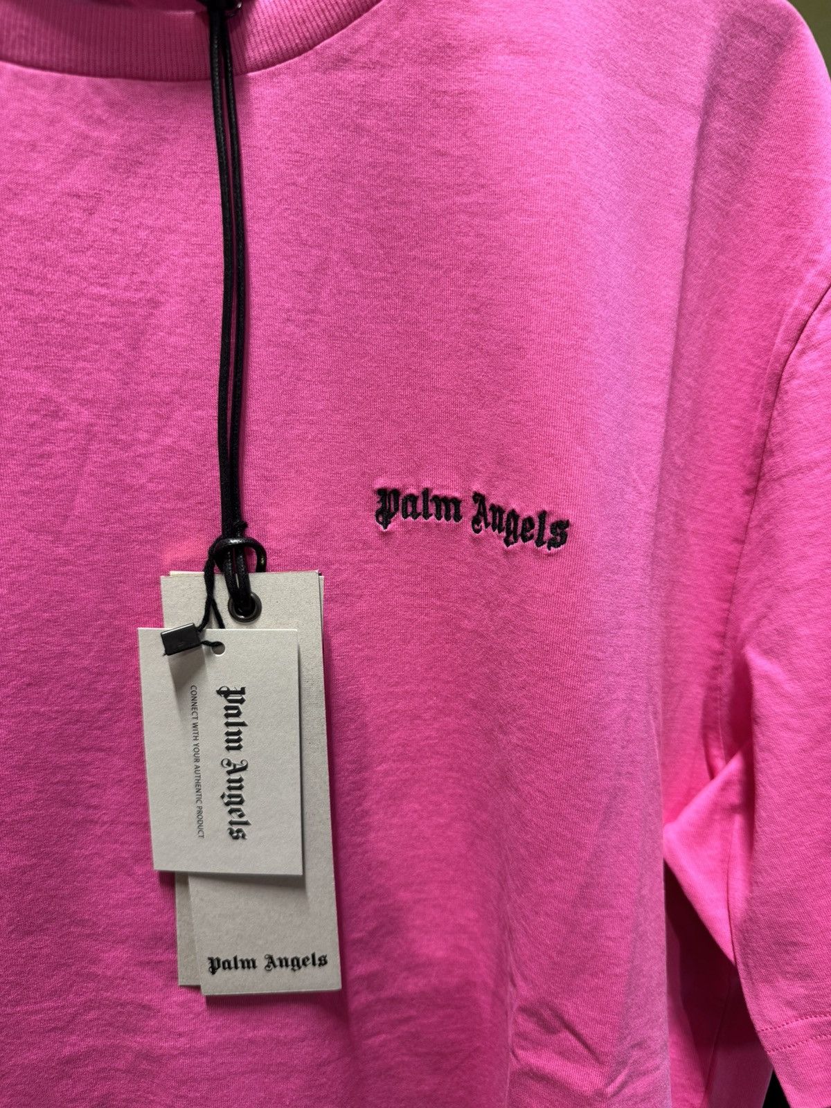Palm Angels Palm Angels Logo Embroidery T-Shirt NEW 500$ Size US M / EU 48-50 / 2 - 3 Thumbnail