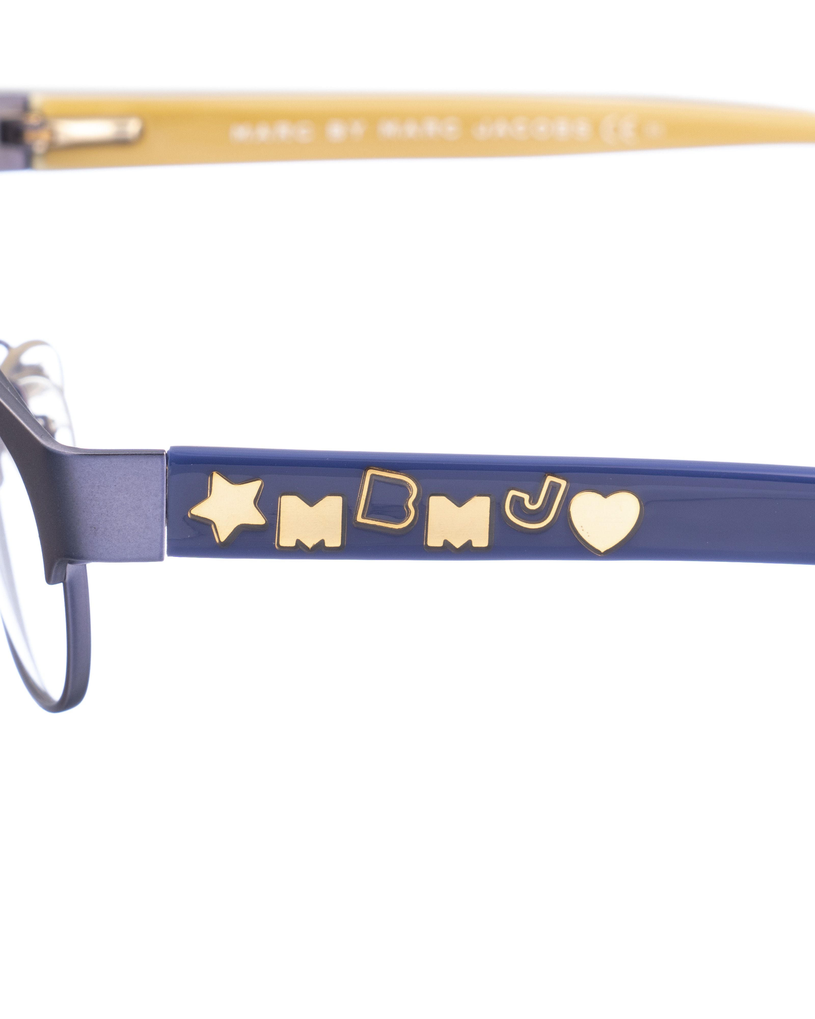 Marc by Marc Jacobs Marc by Marc Jacobs 00s Violet and Yellow Glasses Size ONE SIZE - 3 Thumbnail
