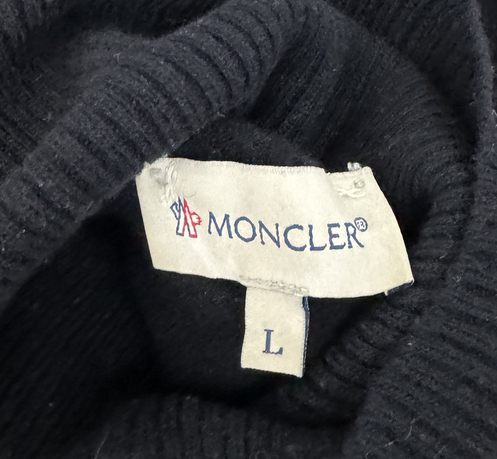 Moncler Moncler Wool Sweater Turtleneck Jumper Size M-L Size US M / EU 48-50 / 2 - 10 Thumbnail