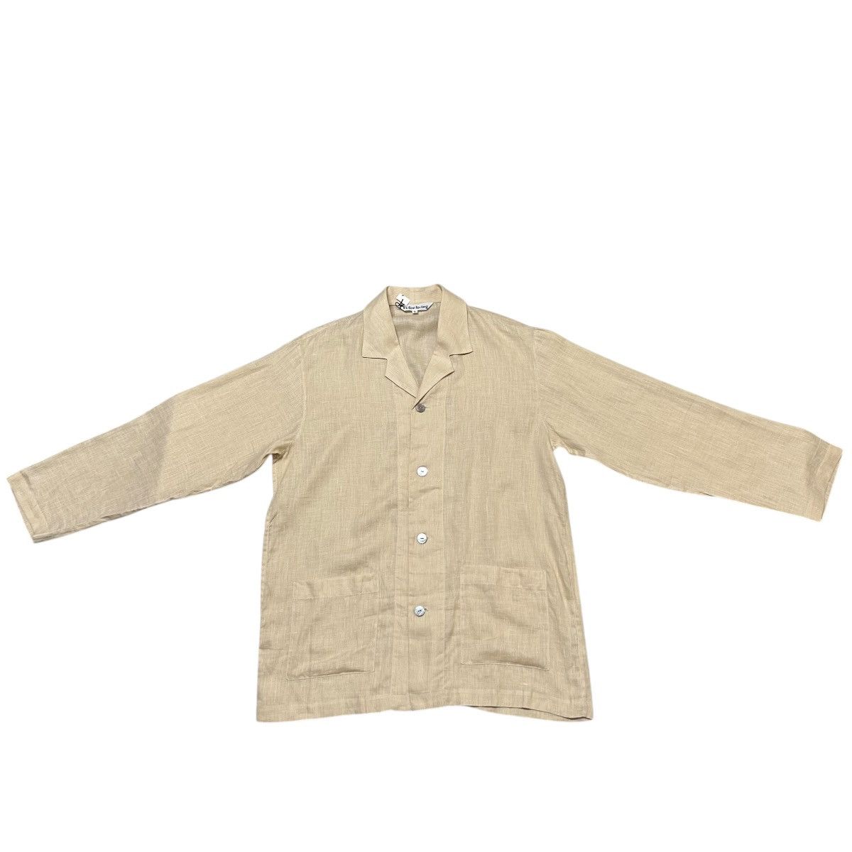 Yohji Yamamoto 739 90s Y's Yohji Yamamoto set up room wear linen vintage Size US L / EU 52-54 / 3 - 4 Thumbnail