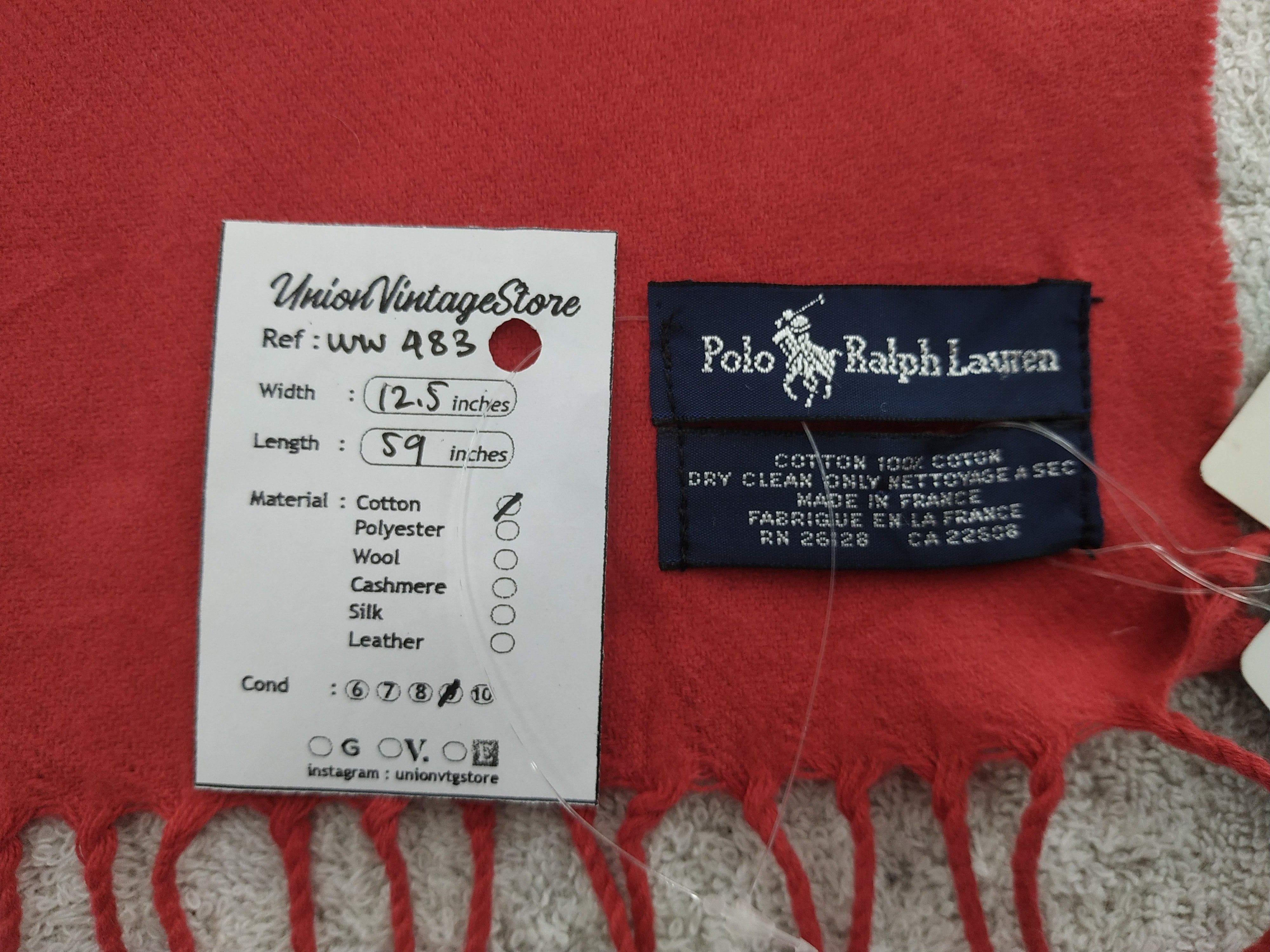 Polo Ralph Lauren × Vintage Polo Ralph Lauren Scarf / Muffler / Neckwear - WW483 Size ONE SIZE - 6 Thumbnail