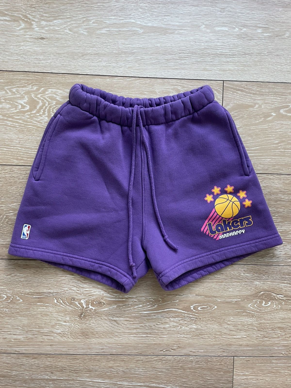 Madhappy Madhappy x NBA Lakers Purple Sweatshorts Women's Small Size 27" / US 4 / IT 40 - 3 Thumbnail