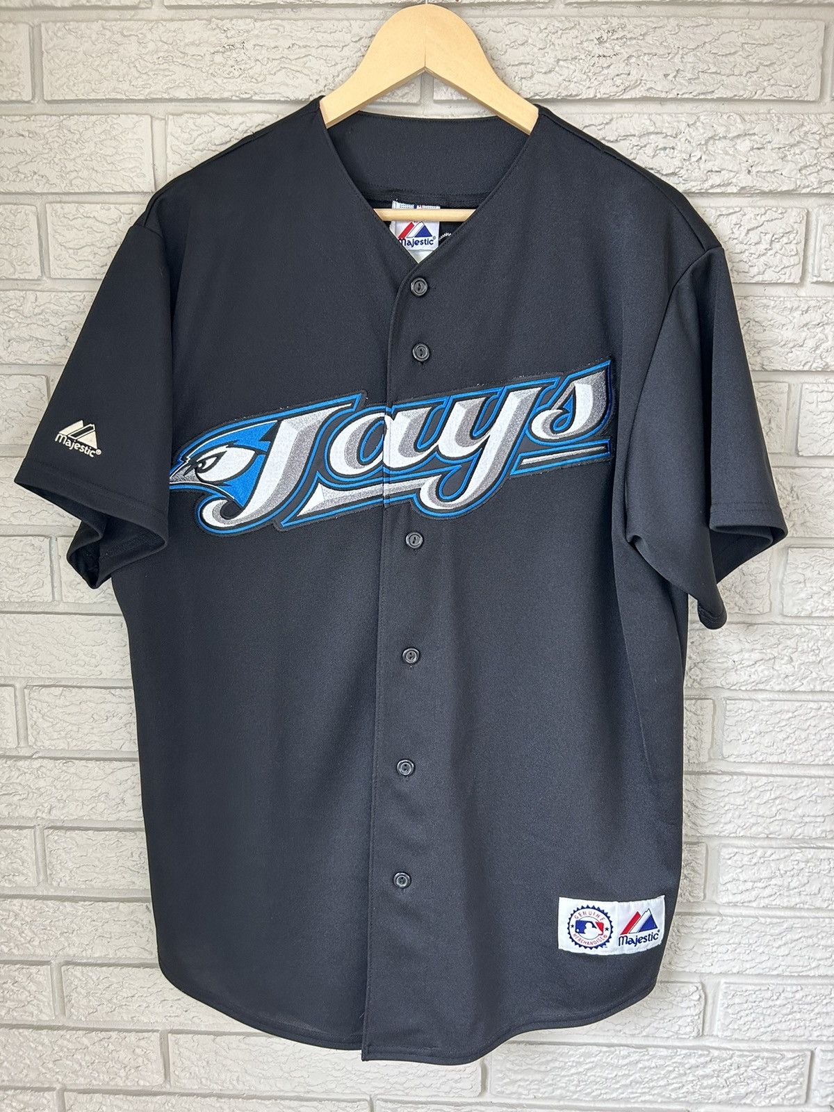 Vintage Majestic Toronto Blue Jays Frank Thomas Jersey