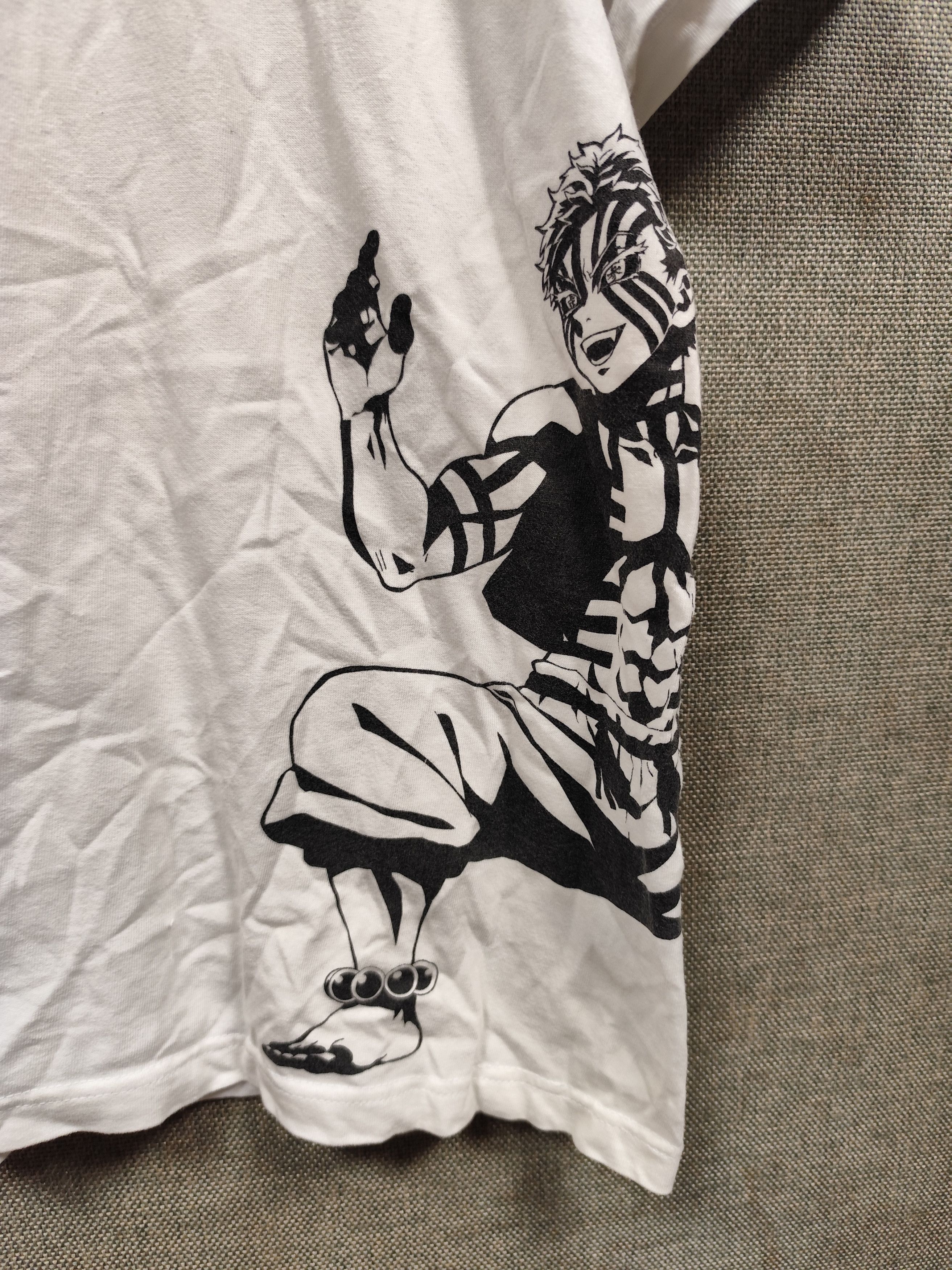 Anime × Japanese Brand T shirt anime demon slayer akaza by cospa Size US L / EU 52-54 / 3 - 2 Thumbnail